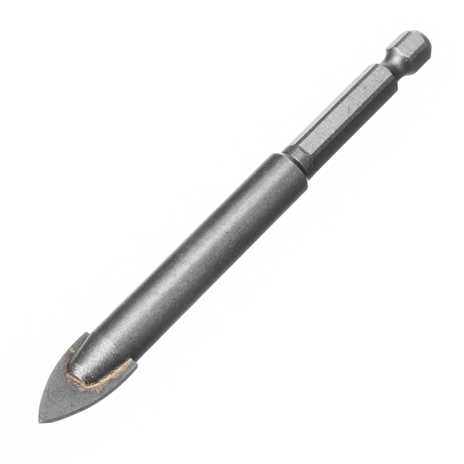 Сверло по керамической плитке и стеклу, 12 мм, 6-гр хвостовик