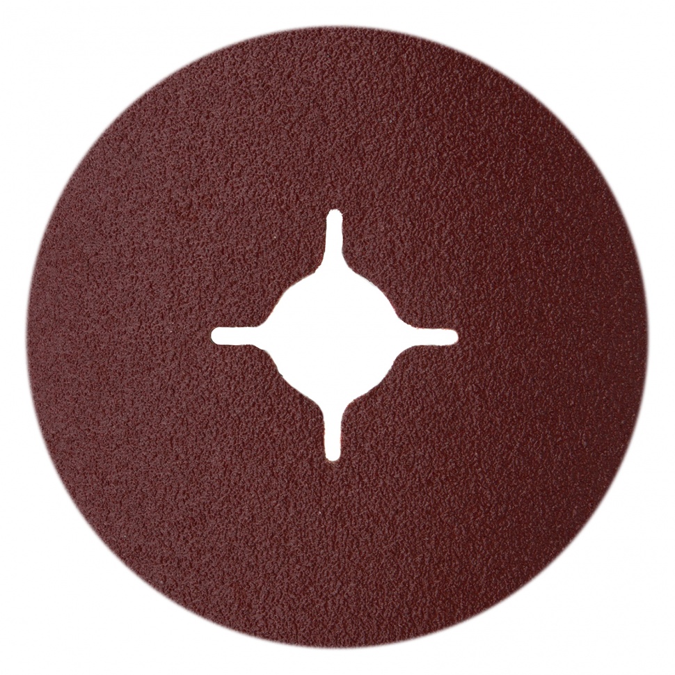 Круг фибровый, Р 80, 115 х 22mm, 5шт.