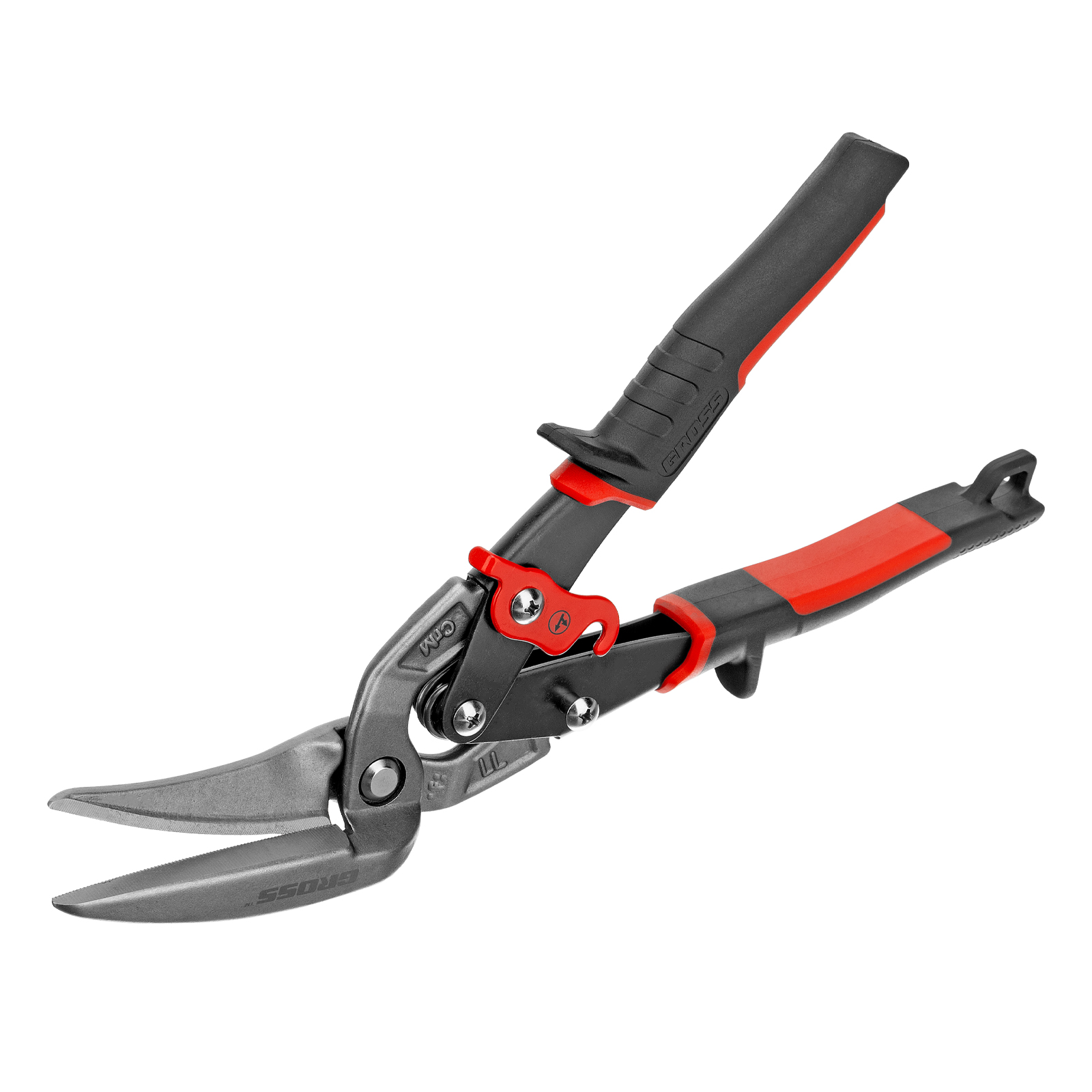 Ножницы по металлуPIRANHA,270мм,прямой и левый проходной рез,сталь-СrMo,двухкомп.рук-ки