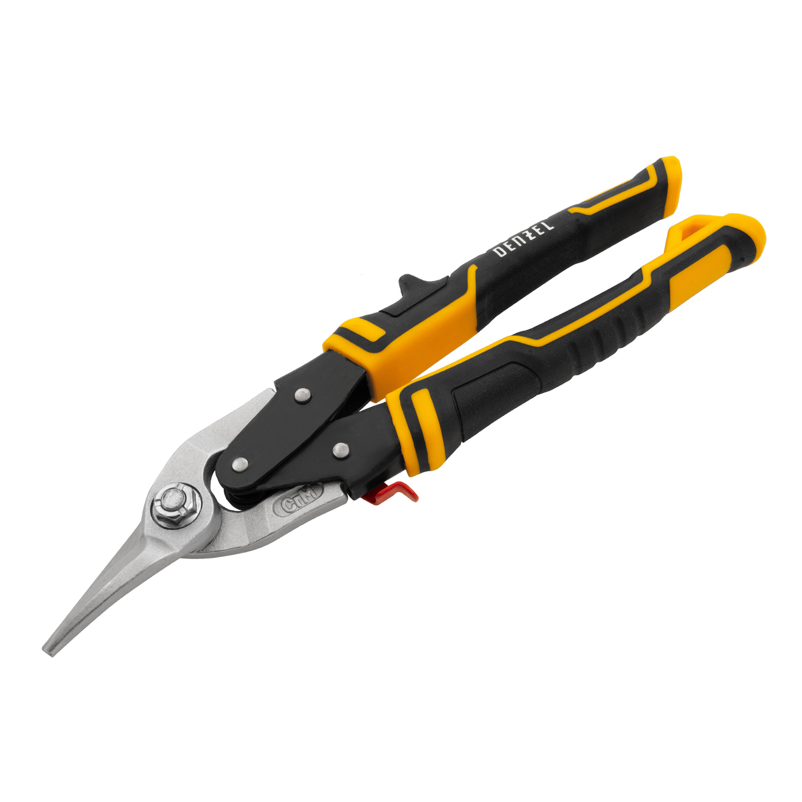 Ножницы по металлу,270мм, прямой и левый рез,сталь-СrMo, трехкомп.рук-ки