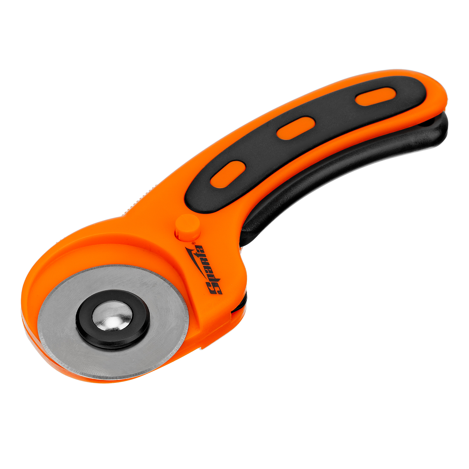 Нож, 45 мм, вращающееся лезвие-ролик диаметром, пластмассовая ручка пистолетного типа