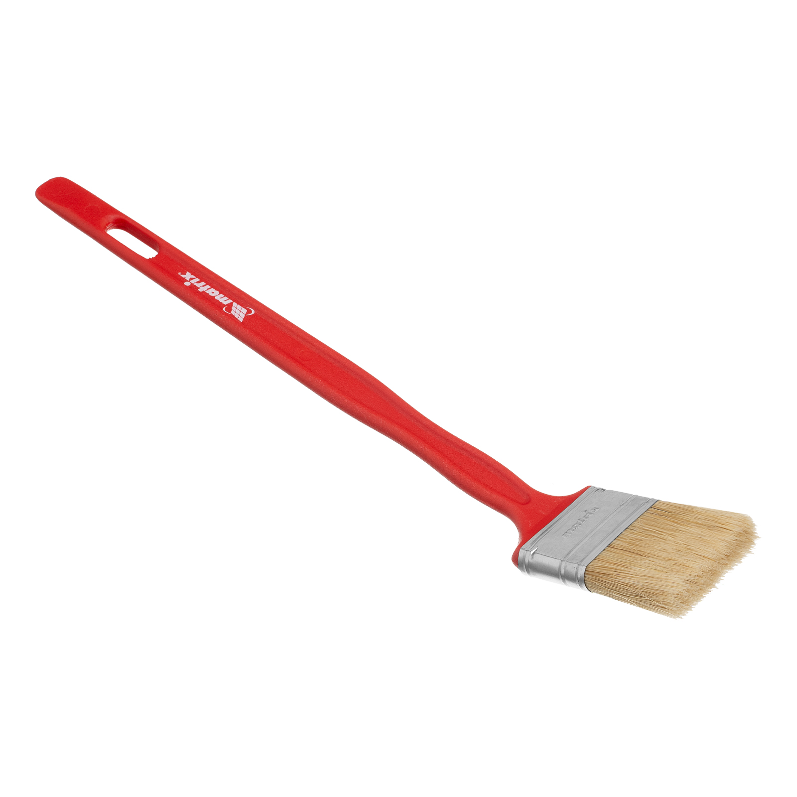 Кисть радиаторная для эмалей, 50х12 мм, натуральная щетина, пластиковая рукоятка