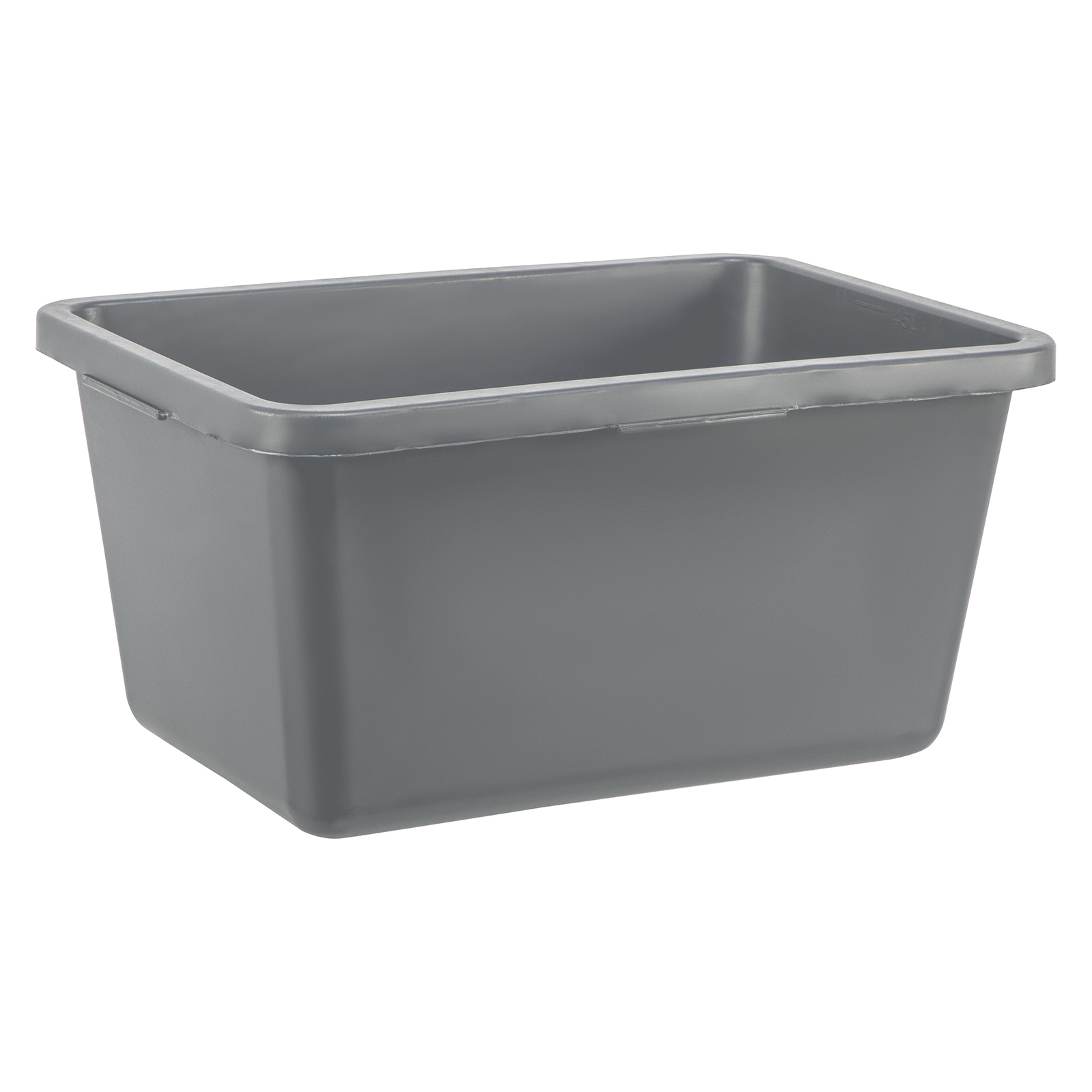 Таз прямоугольный строительный усиленный, 45л