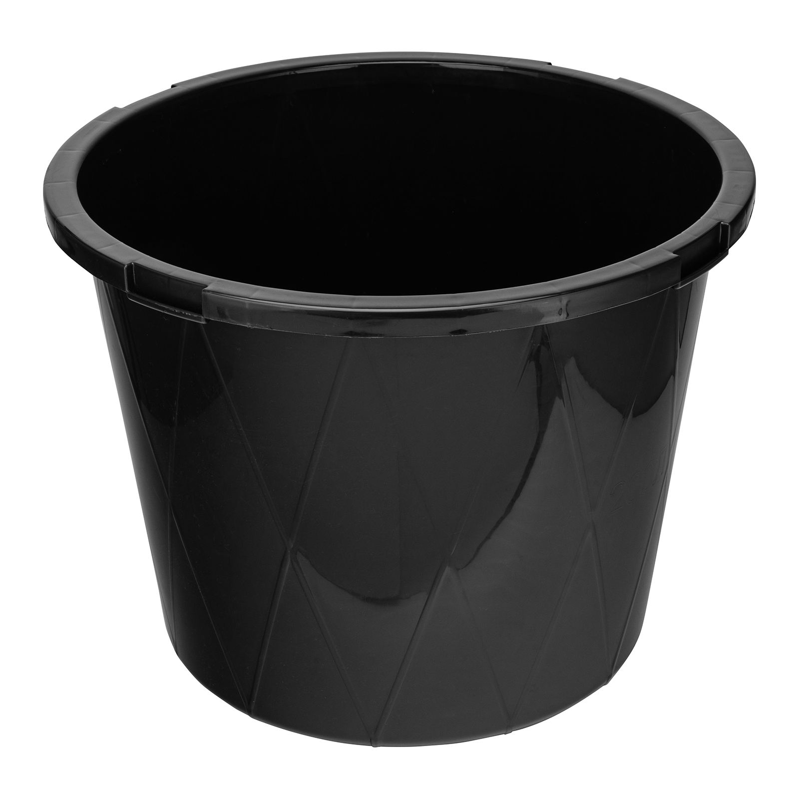 Таз строительный круглый универсальный, 200л, ударопрочный, с ребрами жесткости