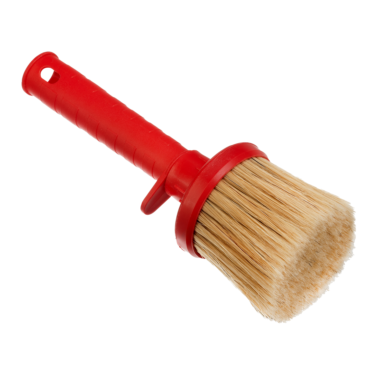 Кисть маховая, КМ 65, натур. щетина, пласт. корпус, пласт. ручка, Россия