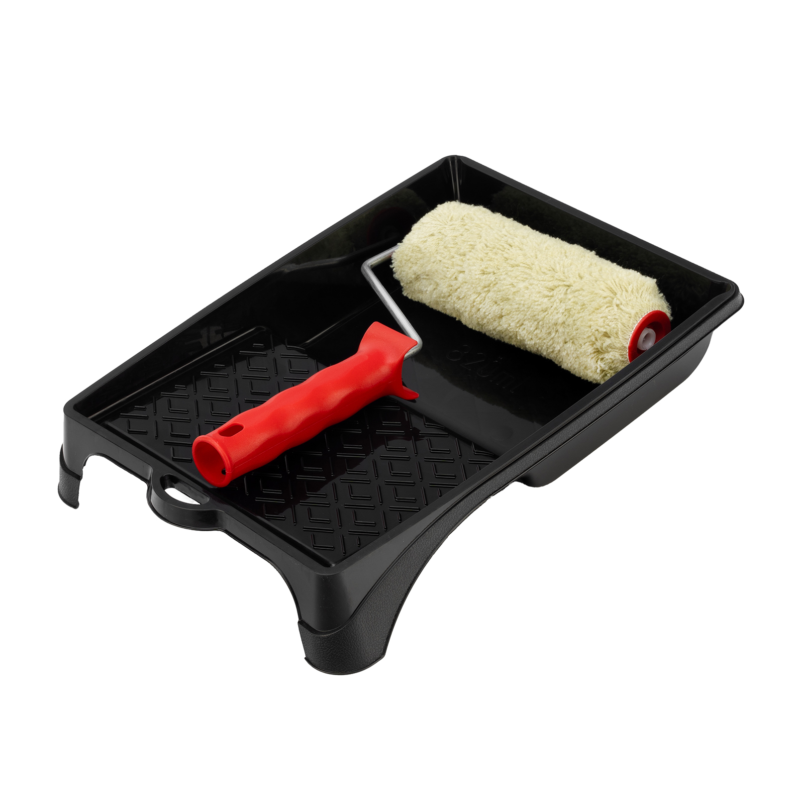 Набор:валик ПОЛИАКРИЛ для фасадных работ, 180мм, ворс 18мм, D36мм, кювета 260*320мм