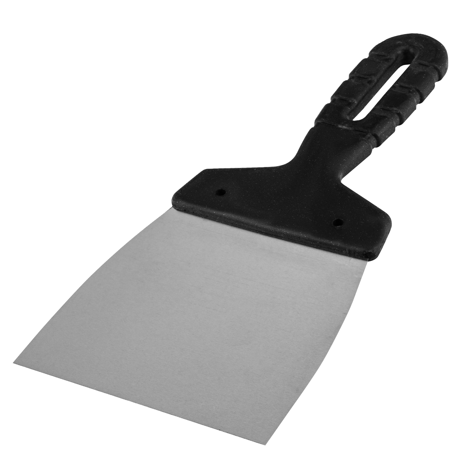 Шпательная лопатка из нержавеющей стали, 100 мм, пластмассовая ручка//Sparta