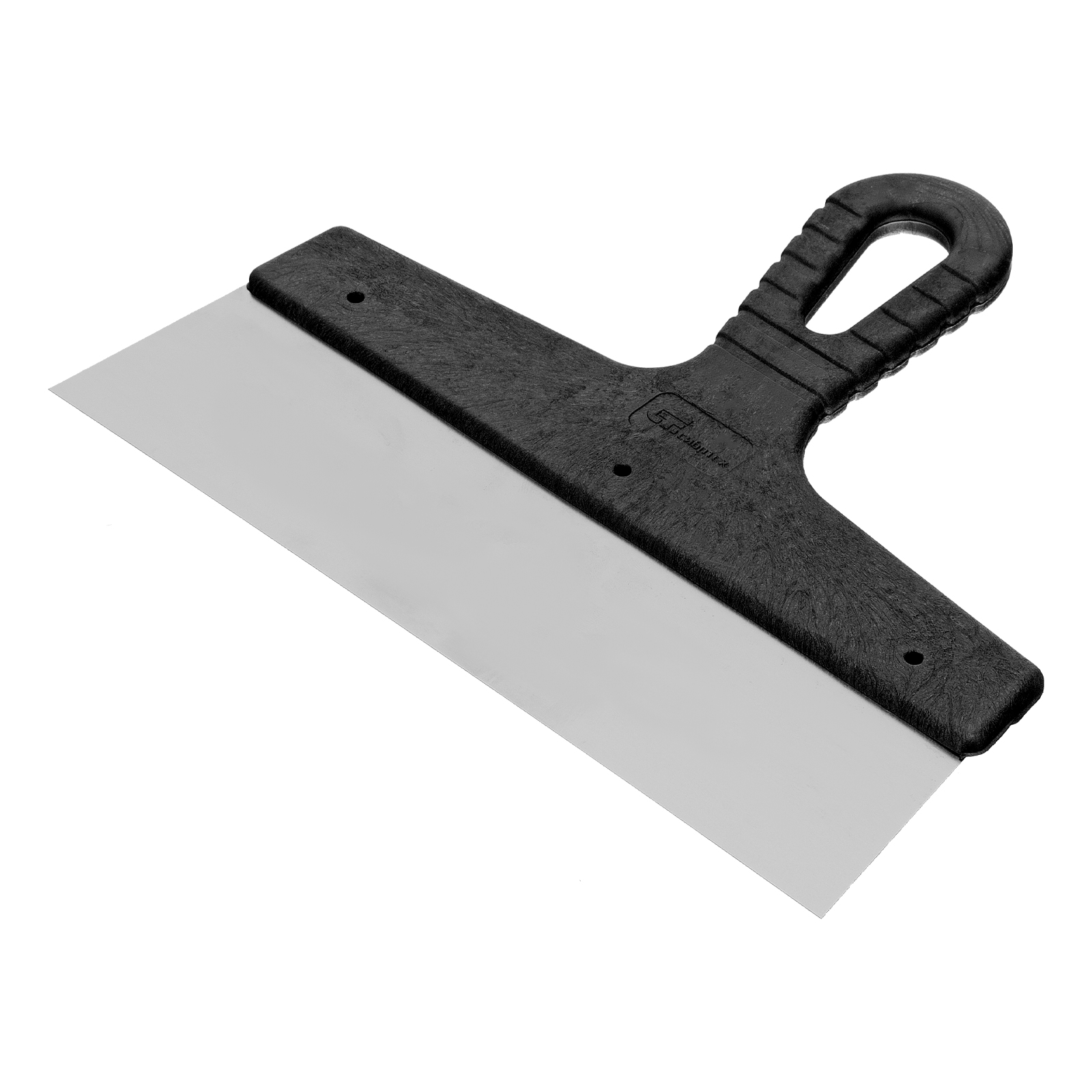 Шпатель фасадный из нержавеющей стали, 250 мм, пластмассовая ручка