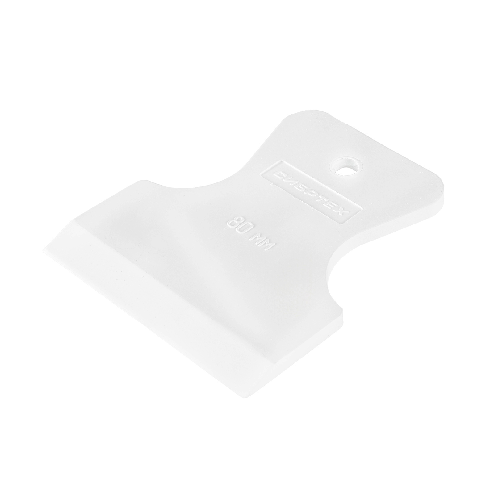 Шпатель, белая резина, 80 мм Россия