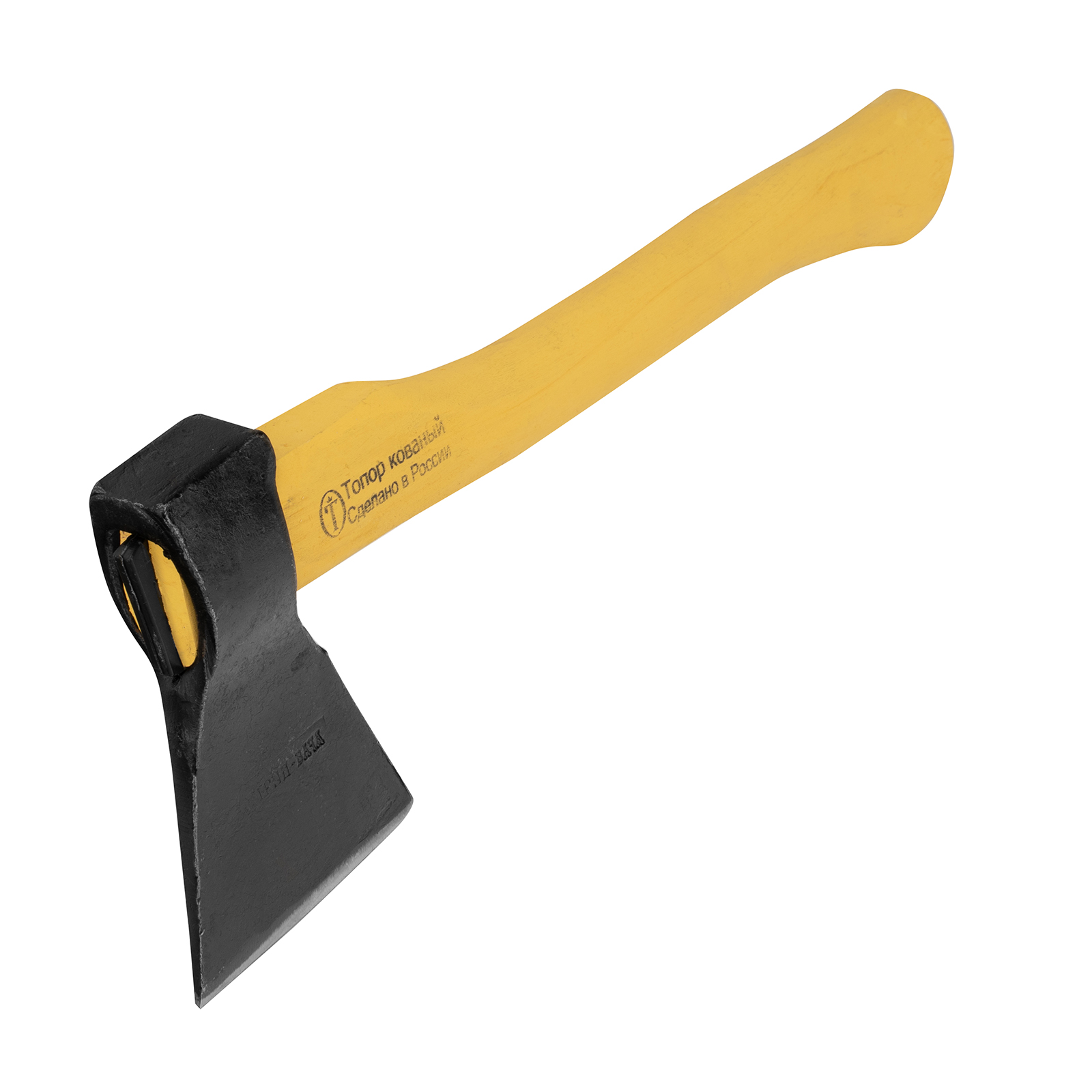 Топор кованный, в сборе, 600/850 г, деревянное топорище, 350 мм, Б1, (Труд) г. Вача