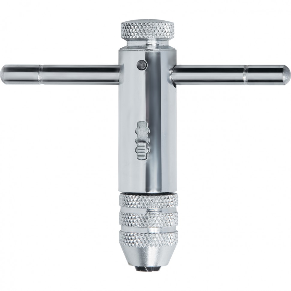 Вороток для метчиков М3 - М8, хромированный, с трещоткой