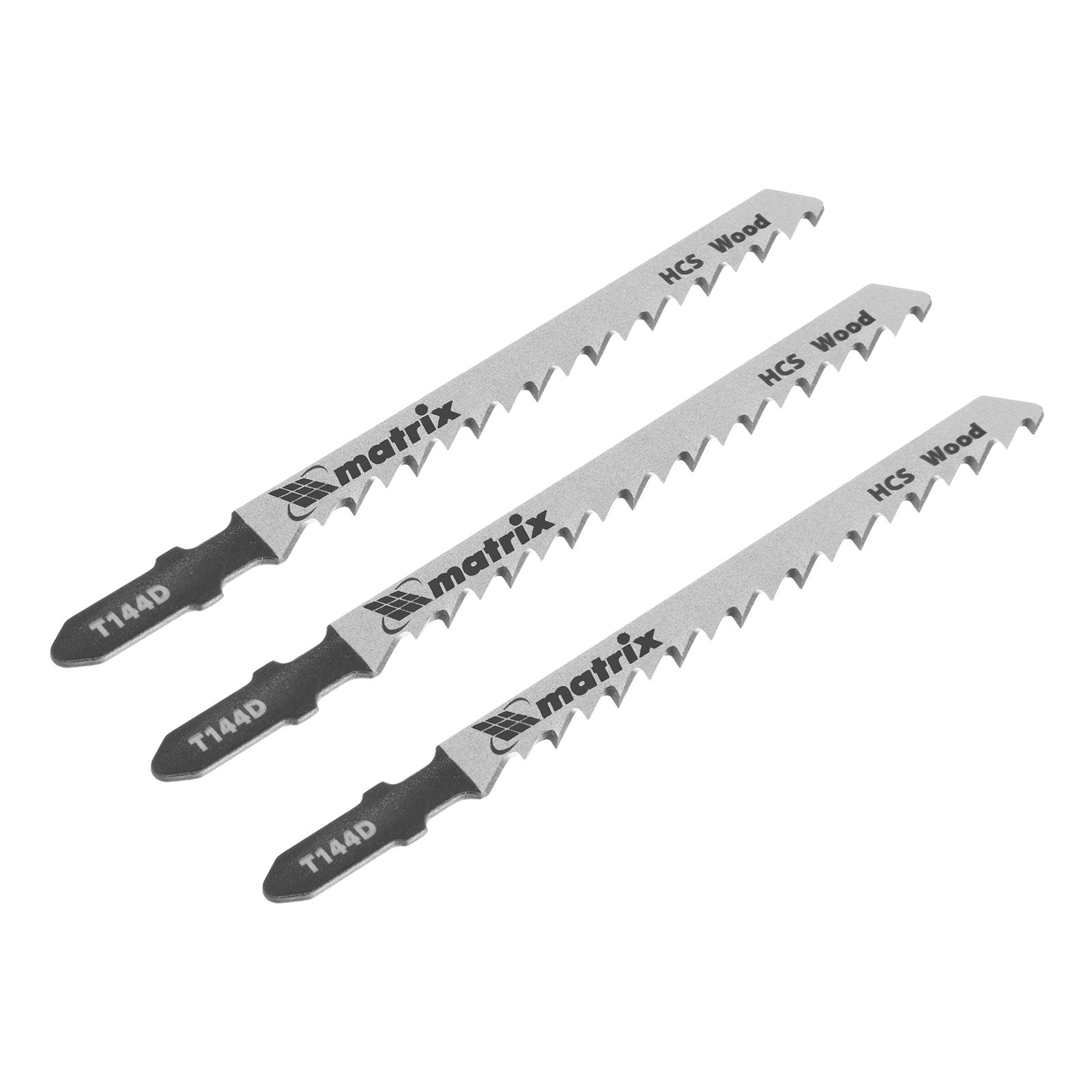 Полотна для электролобзика по дереву, 3 шт. T144D, 75 х 4мм, HCS