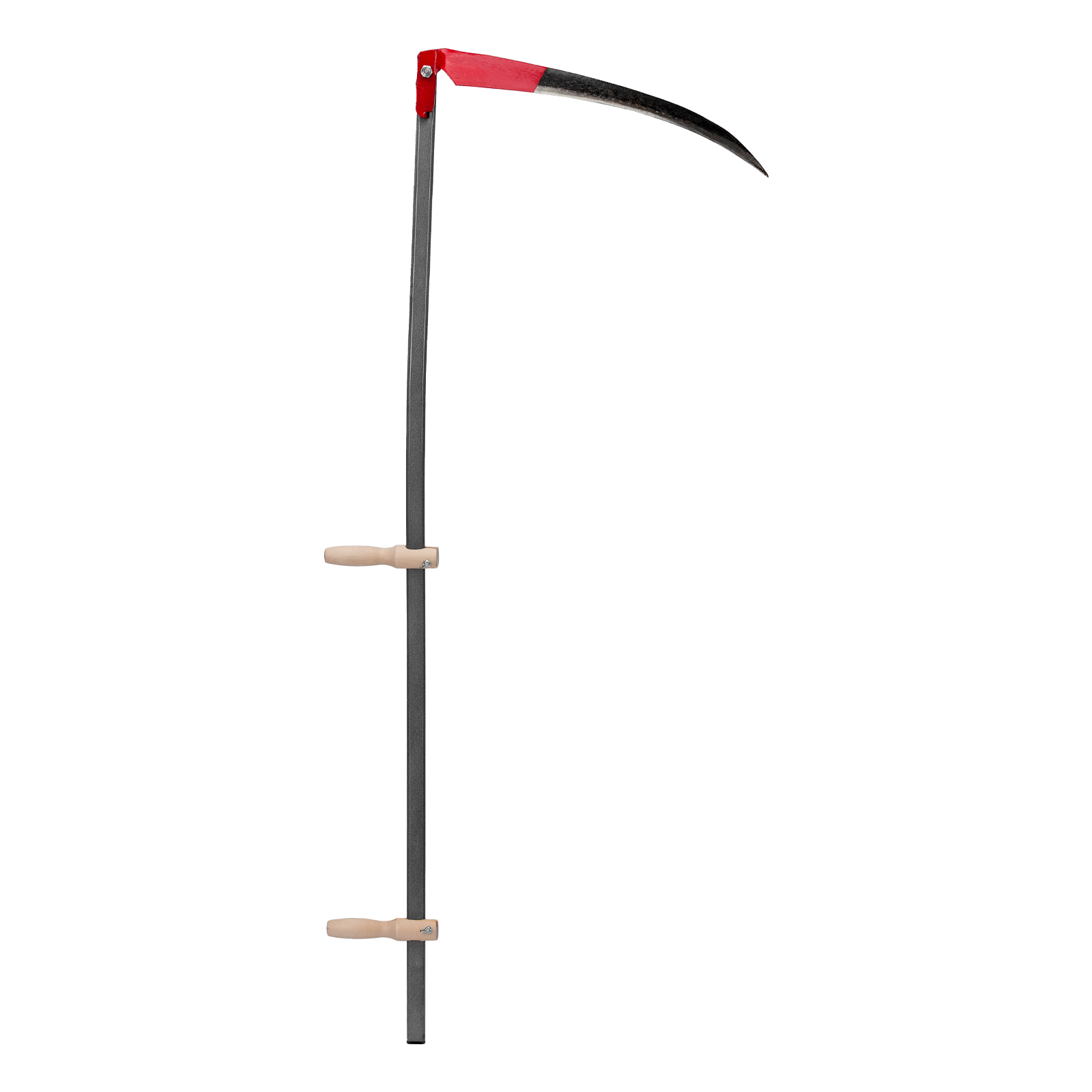 Набор косца 'Косарь М' №6, коса 'Сайга Люкс' 600 мм, металлическое косовище , АРТИ