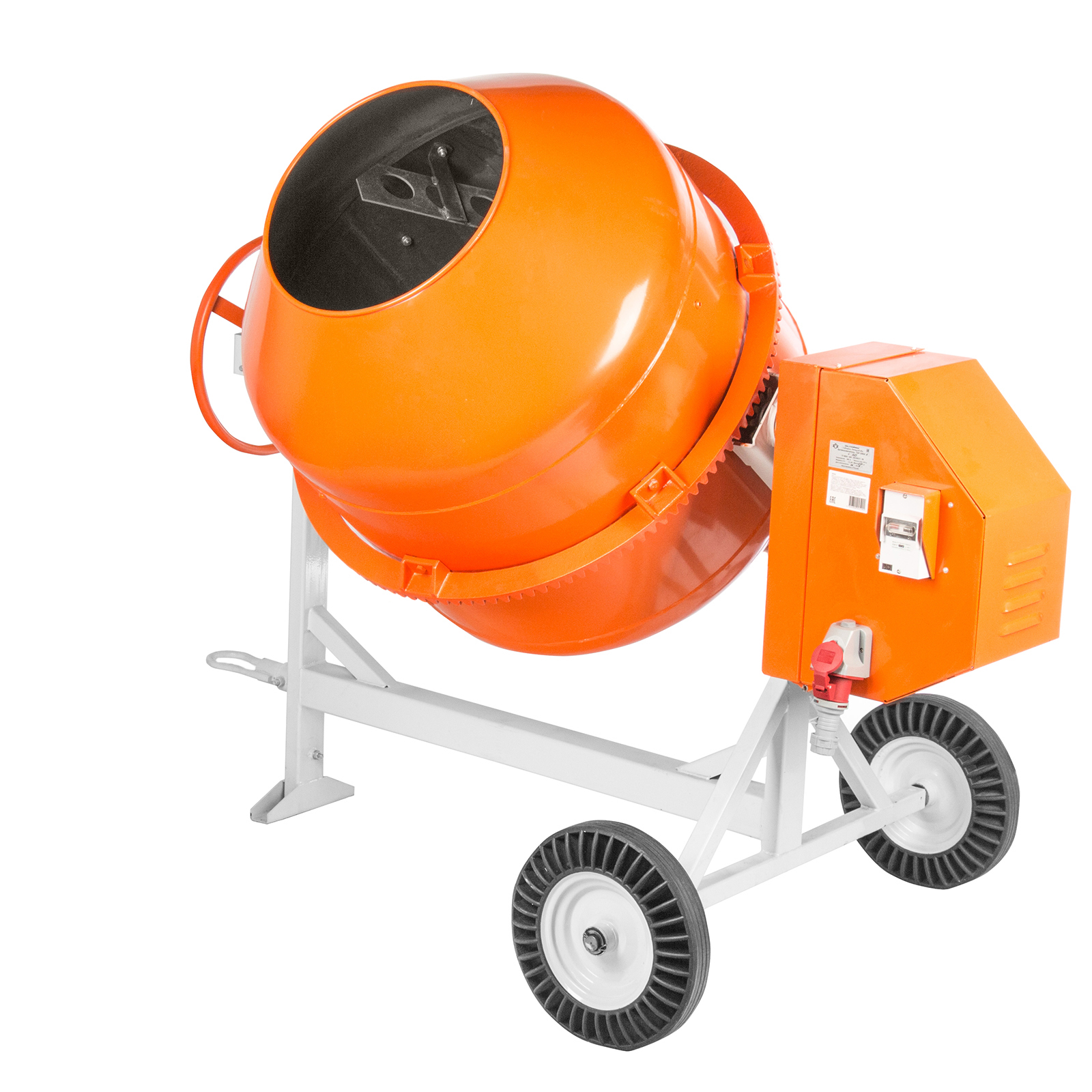 Бетоносмеситель СБР-500А.1, 500 л, 1,5 кВт, 380 В, редуктор