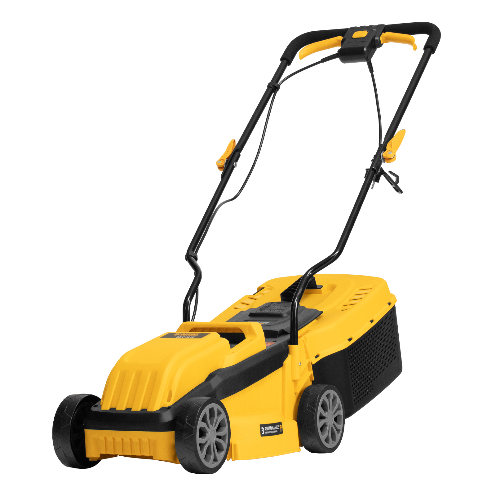 Газонокосилка электрическая GMC-1200, шир.,32см, 1200 Вт, 3 уров., травосб. 30 л