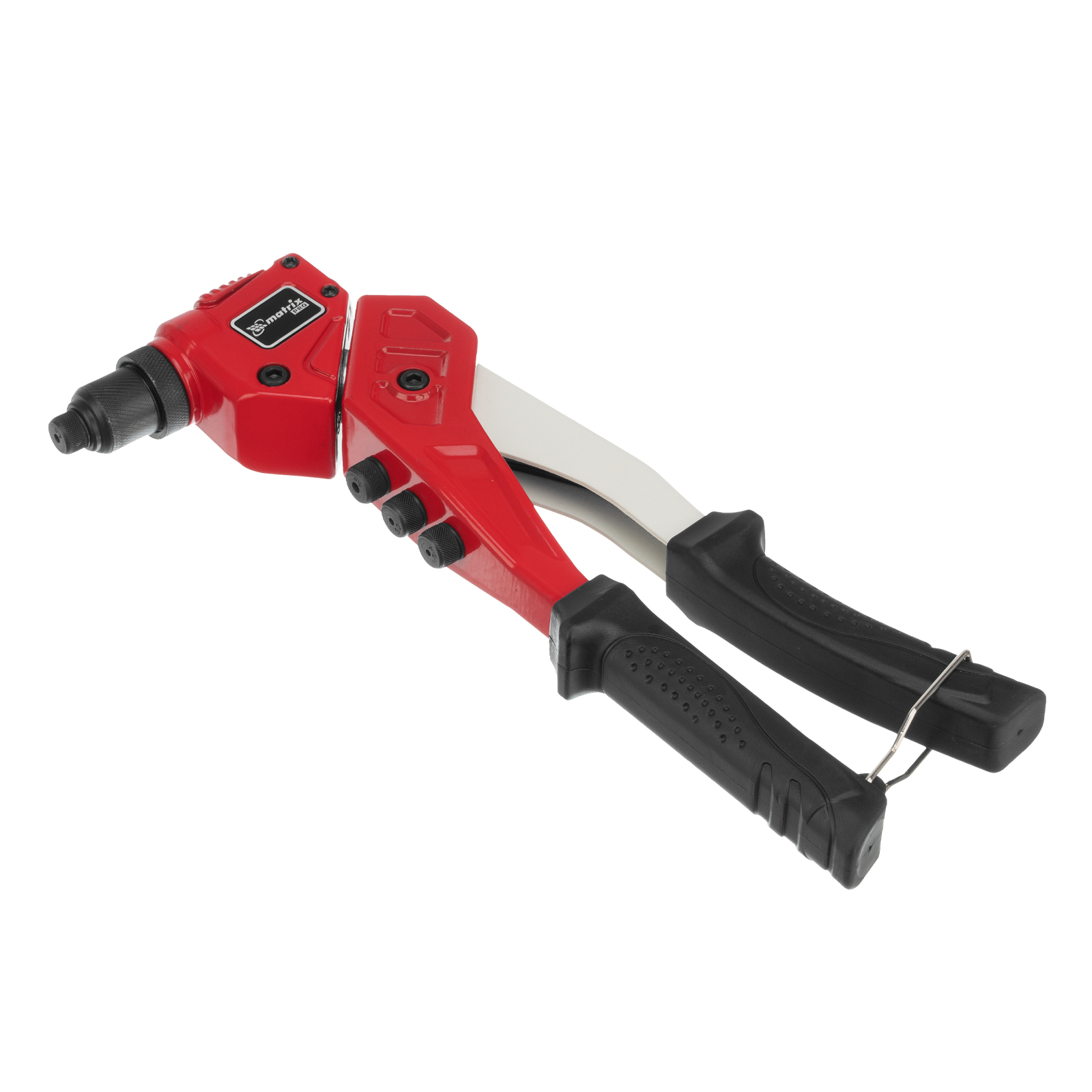 Заклепочник ручной, литой, поворотный, 290 мм, 0-360° заклепки 2,4-3,2-4,0-4,8 мм, PRO