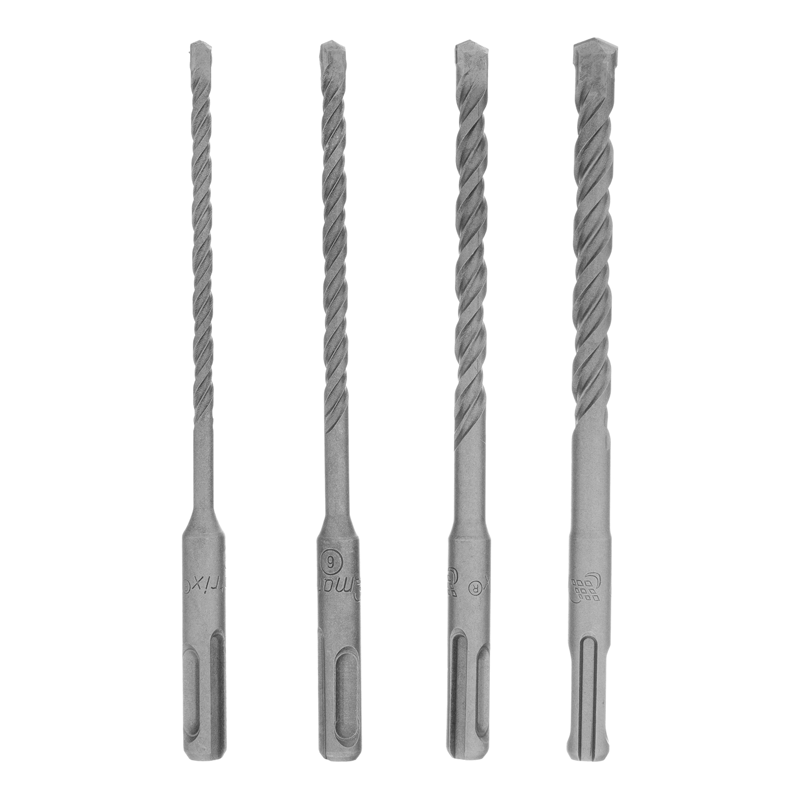 Набор буров по бетону, 5-6-8-10х160 мм, 4 шт., в пласт. коробке, SDS PLUS