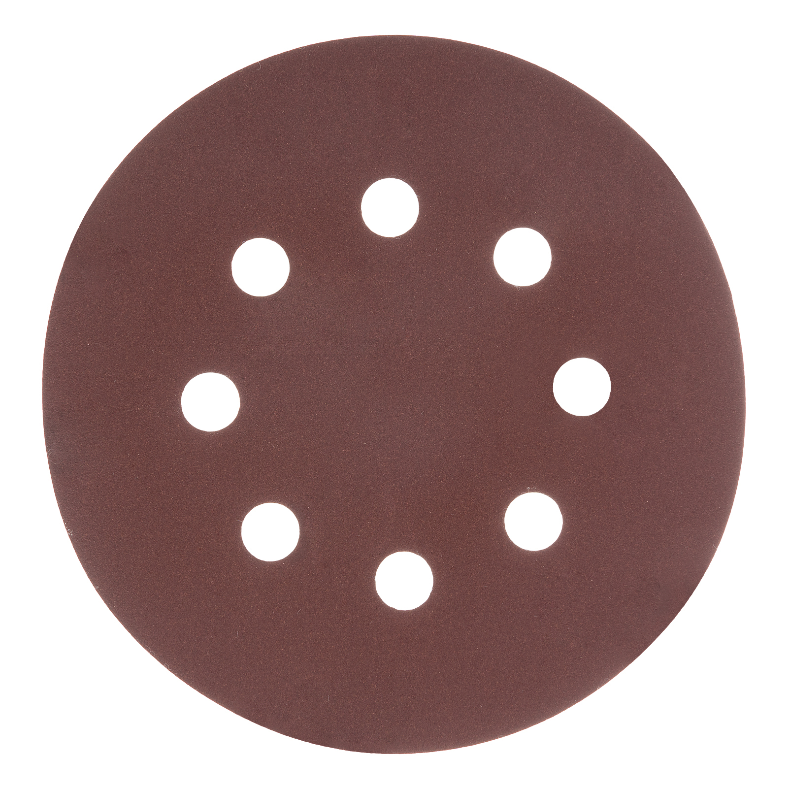Круг абразивный на ворсовой подложке под 'липучку', перфорированный, P 280, 125 мм, 5 шт.