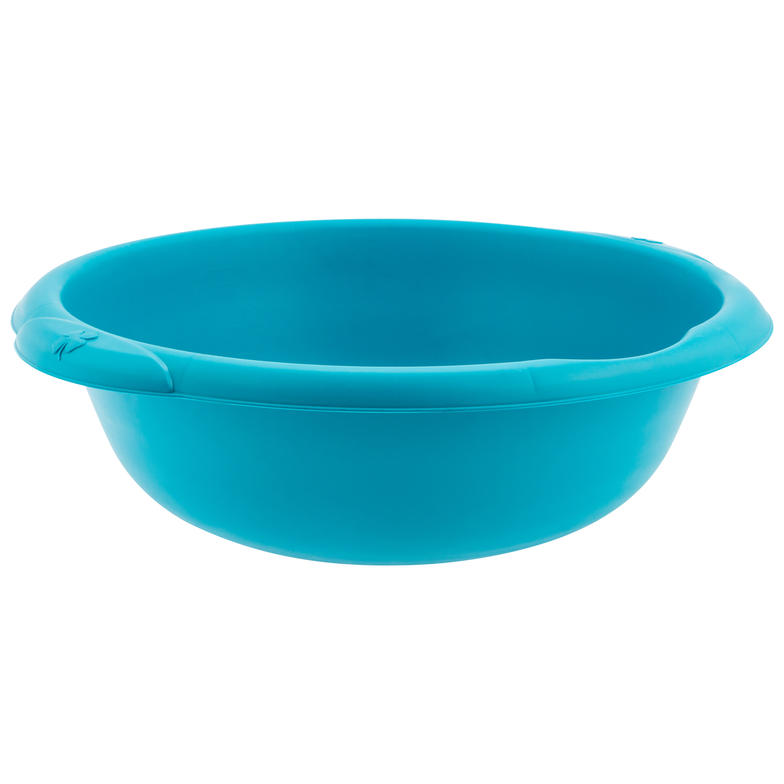 Таз пластмассовый круглый 18 л, бирюзовый, Home