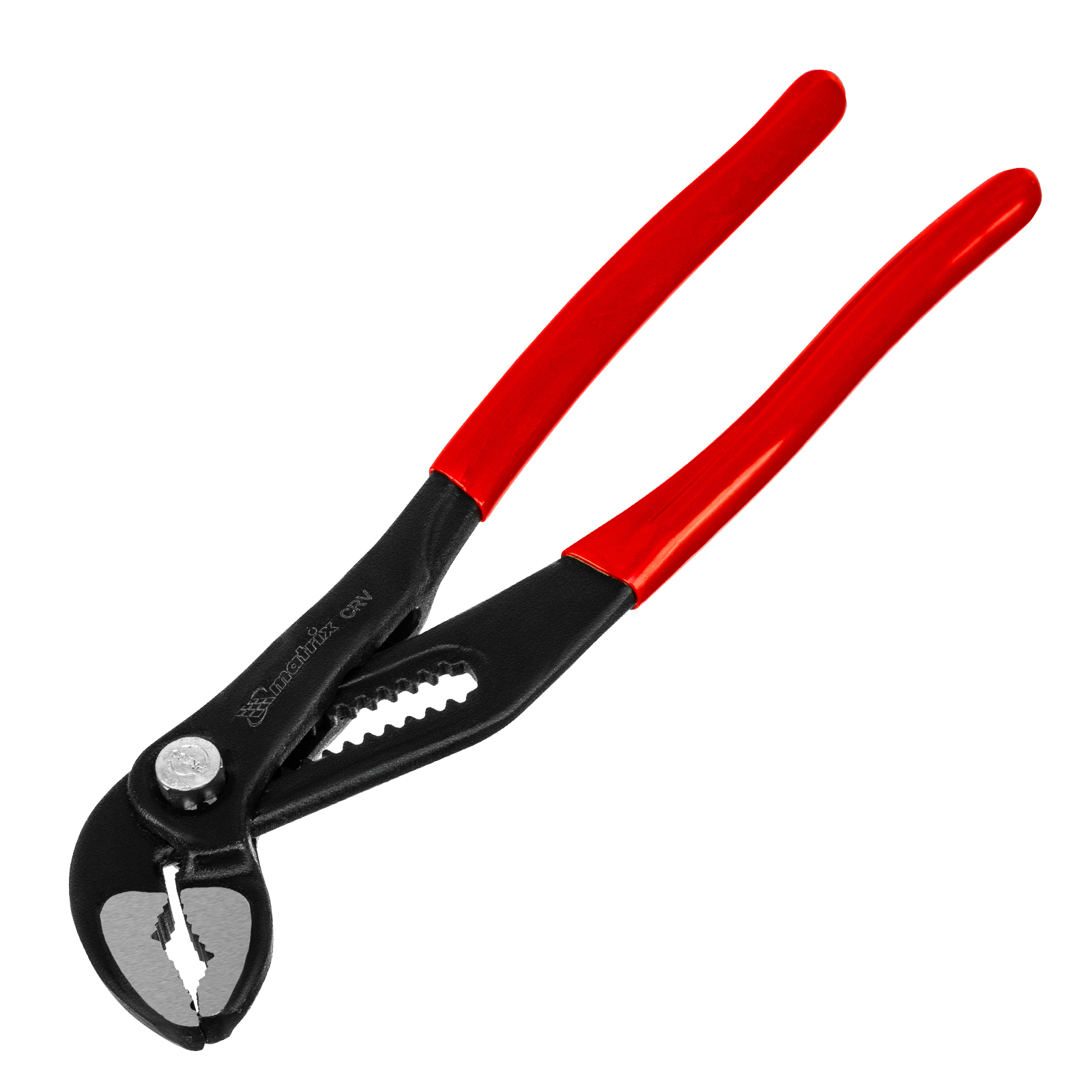 Переставные клещи 250 мм, кнопочный механизм, хром-ванадий, обливные рукоятки