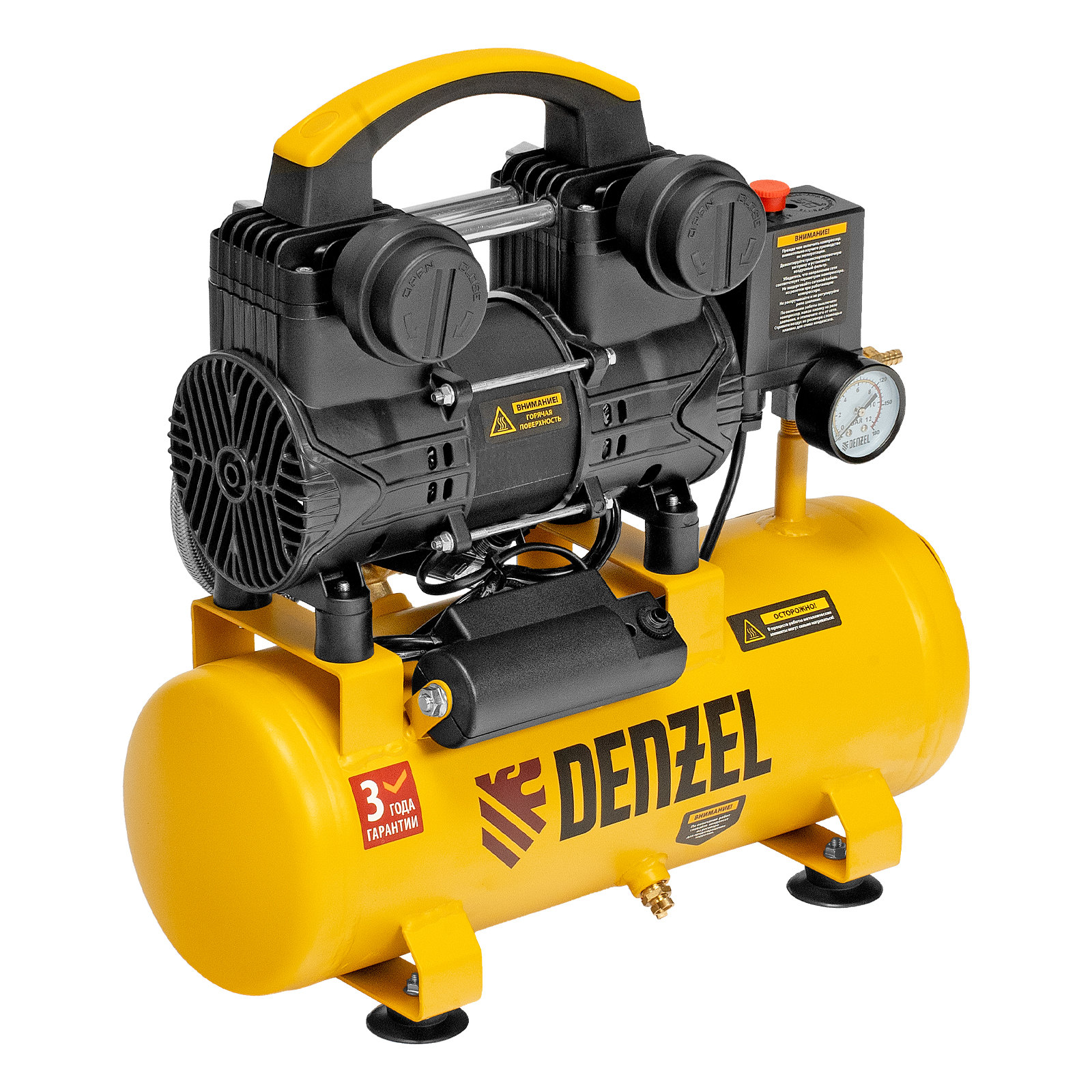 Компрессор безмасл. малошумный DLP-950