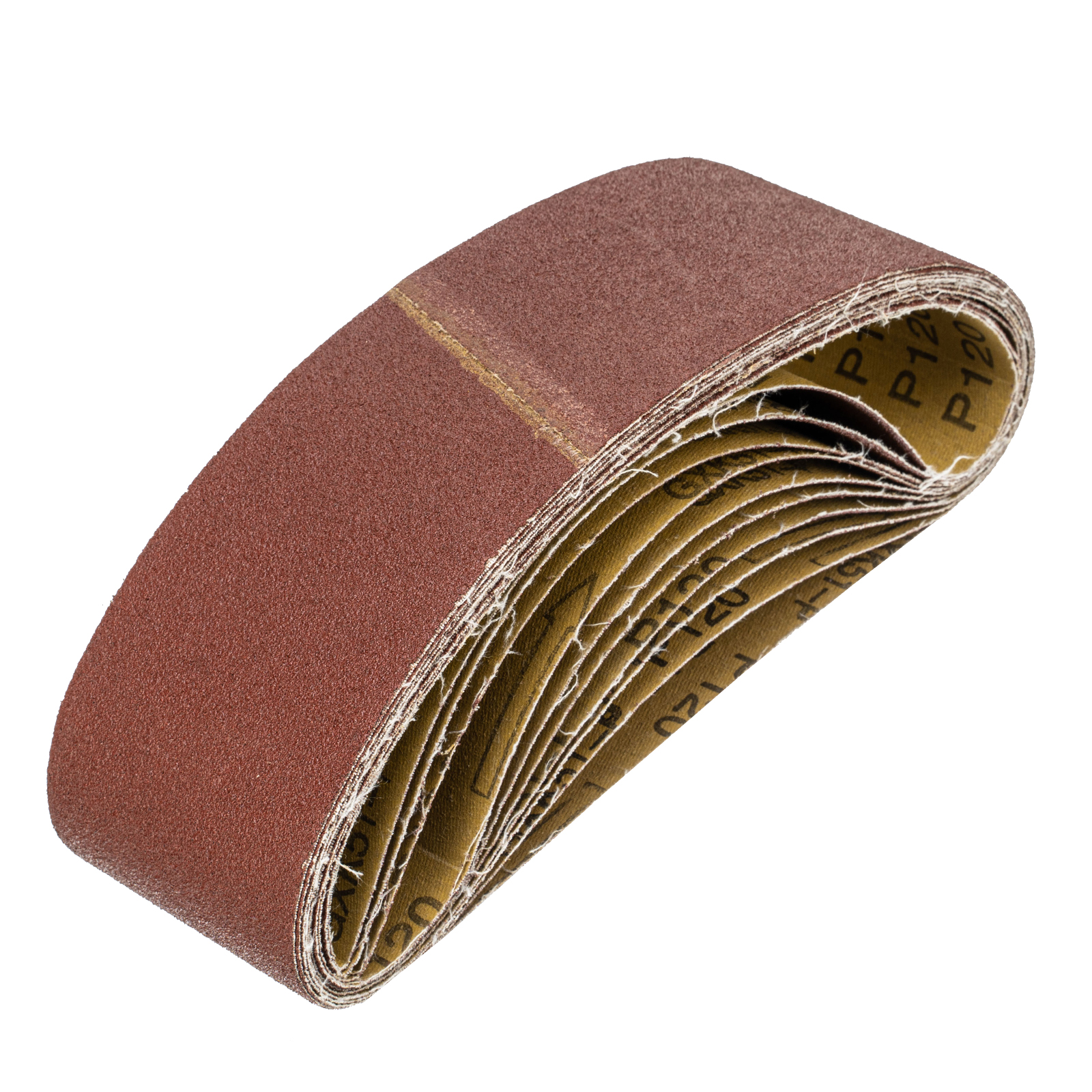 Лента абразивная бесконечная, P 120, 75 х 533 мм, 10 шт.