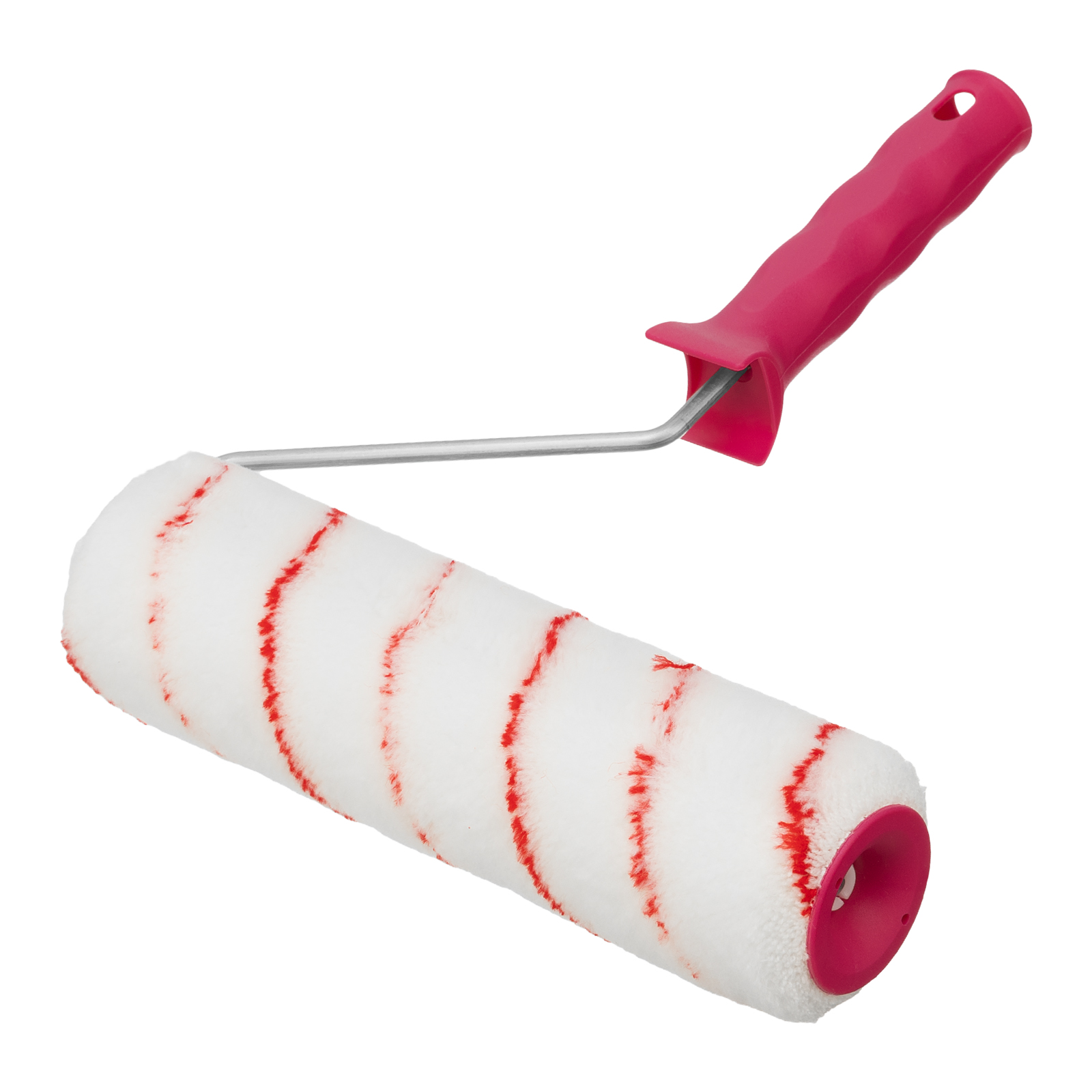 Валик в сборе НЕЙЛОН, 250 мм, ворс 9 мм, D 48 мм, D ручки 6 мм