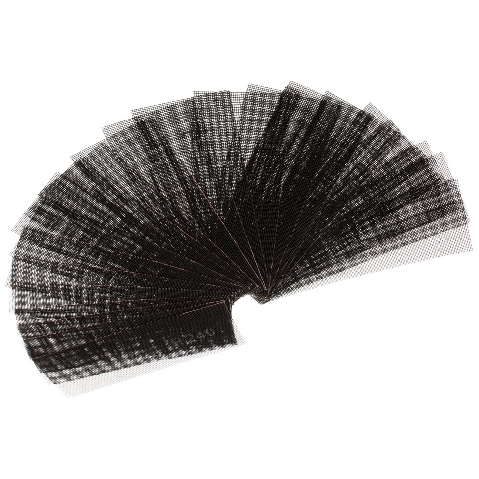 Сетка абразивная, P 240, 106 х 280 мм, 25 шт.