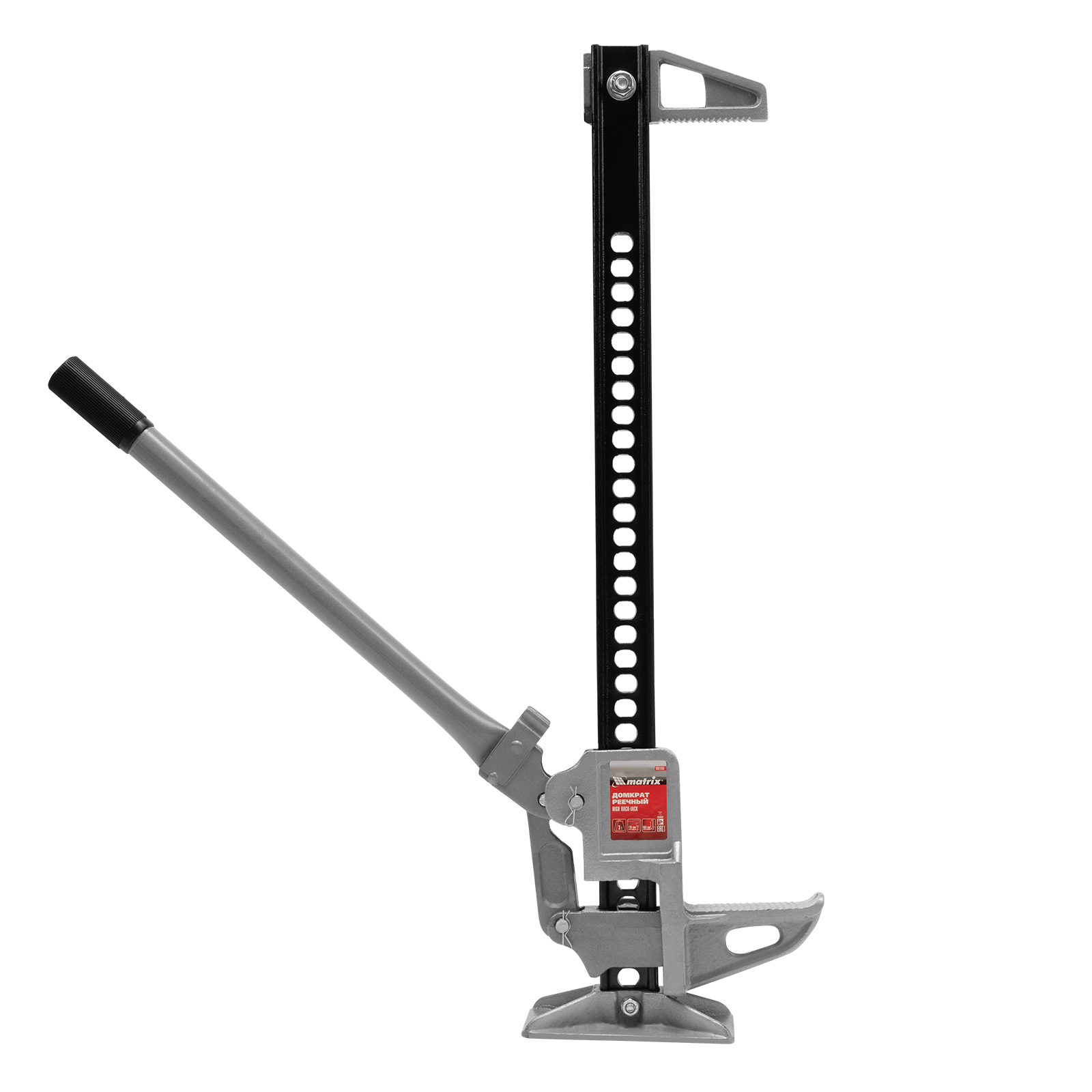 Домкрат реечный, 3 т, h подъема 115-660 мм, High Jack