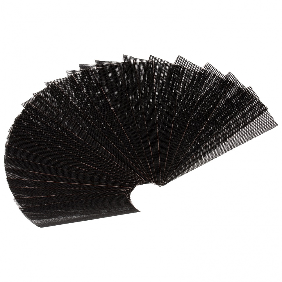 Сетка абразивная, P 120, 106 х 280 мм, 25 шт.