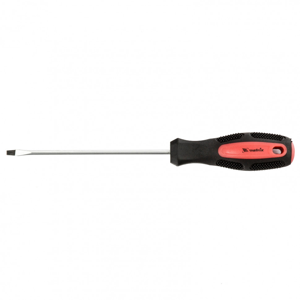 Отвертка Anti-Slip, SL3,0х100 мм, CrV, 2к рукоятка