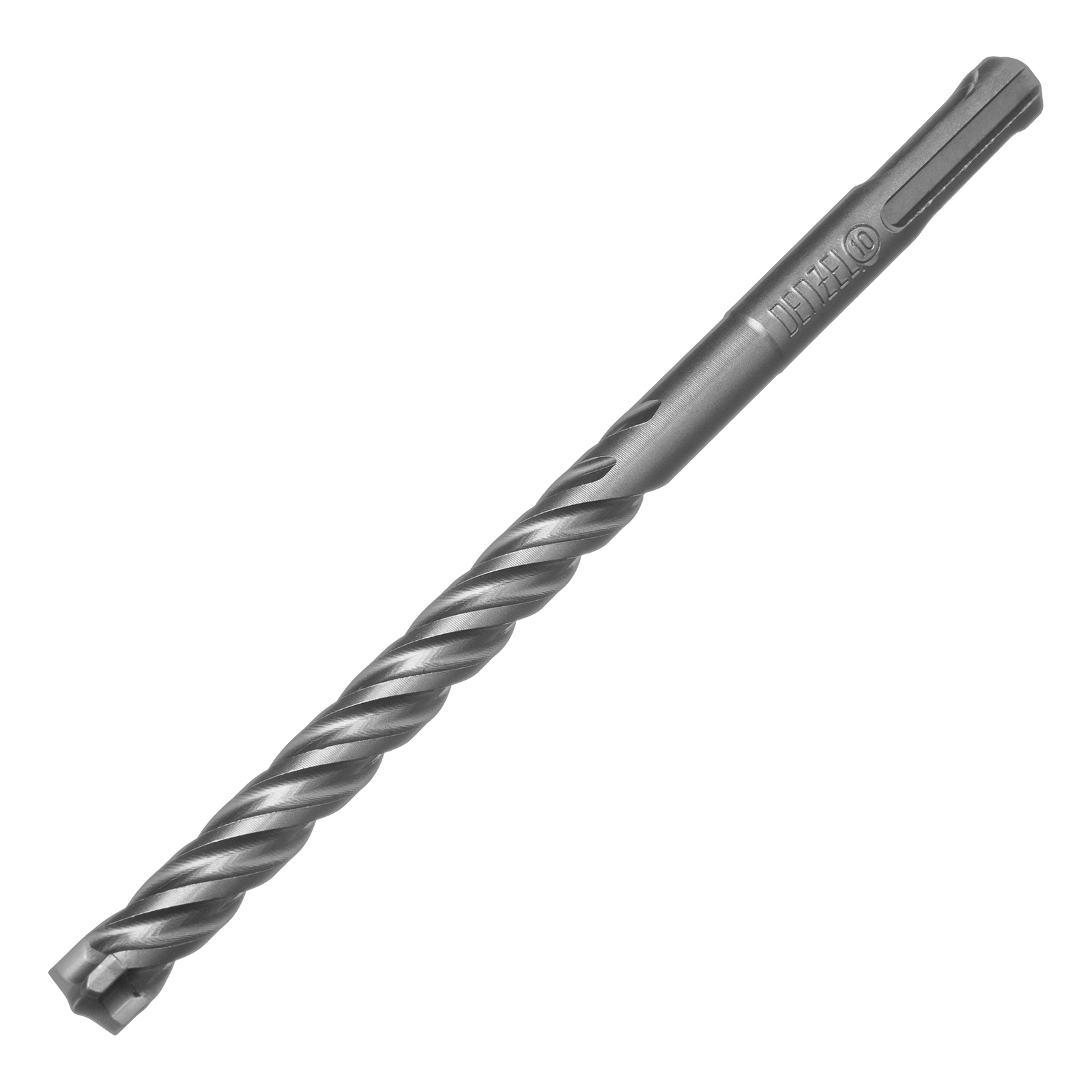 Бур по бетону, цельная крестовая пластина, 10x165 мм, SDS PLUS