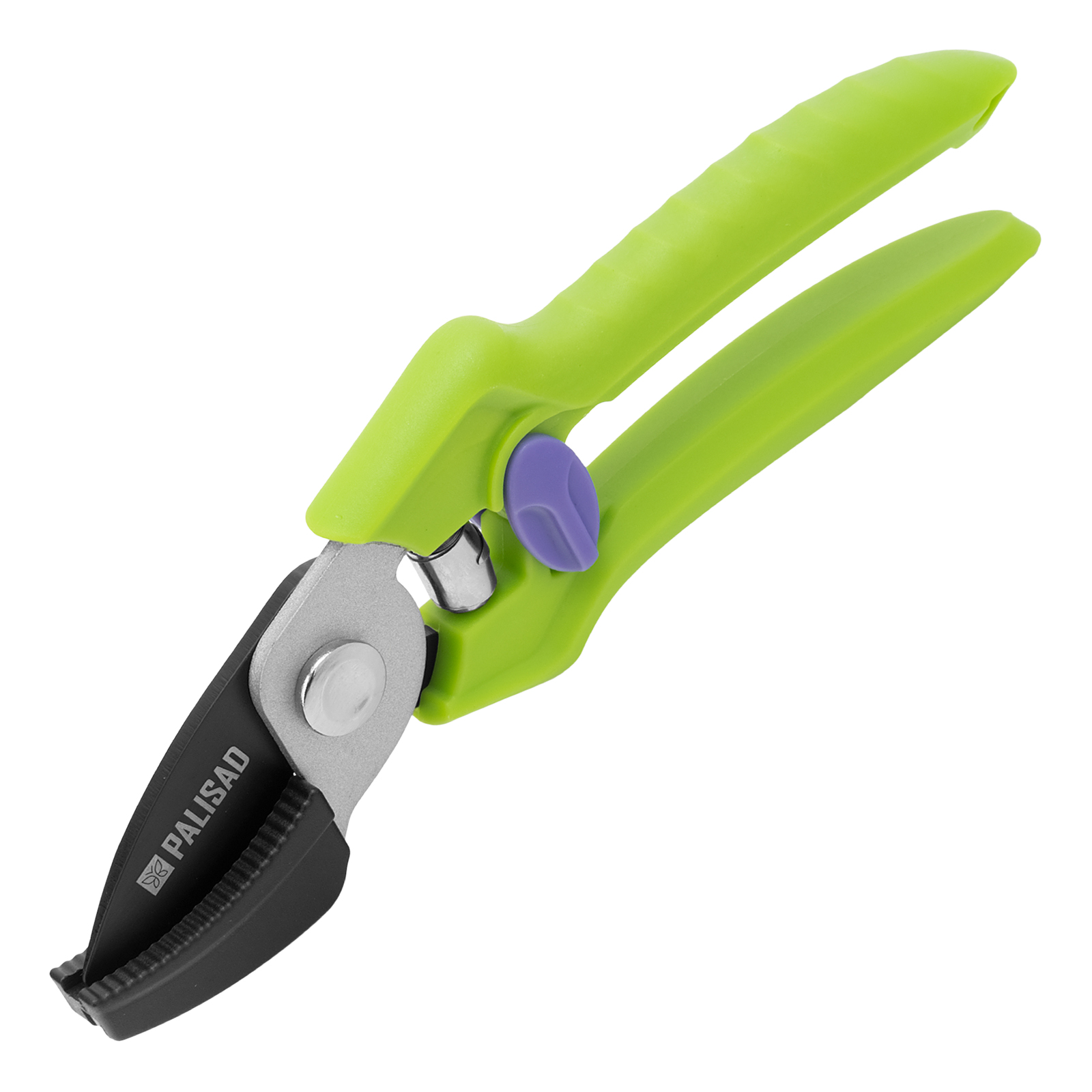 Секатор с наковальней, 190 мм, пластиковые рукоятки