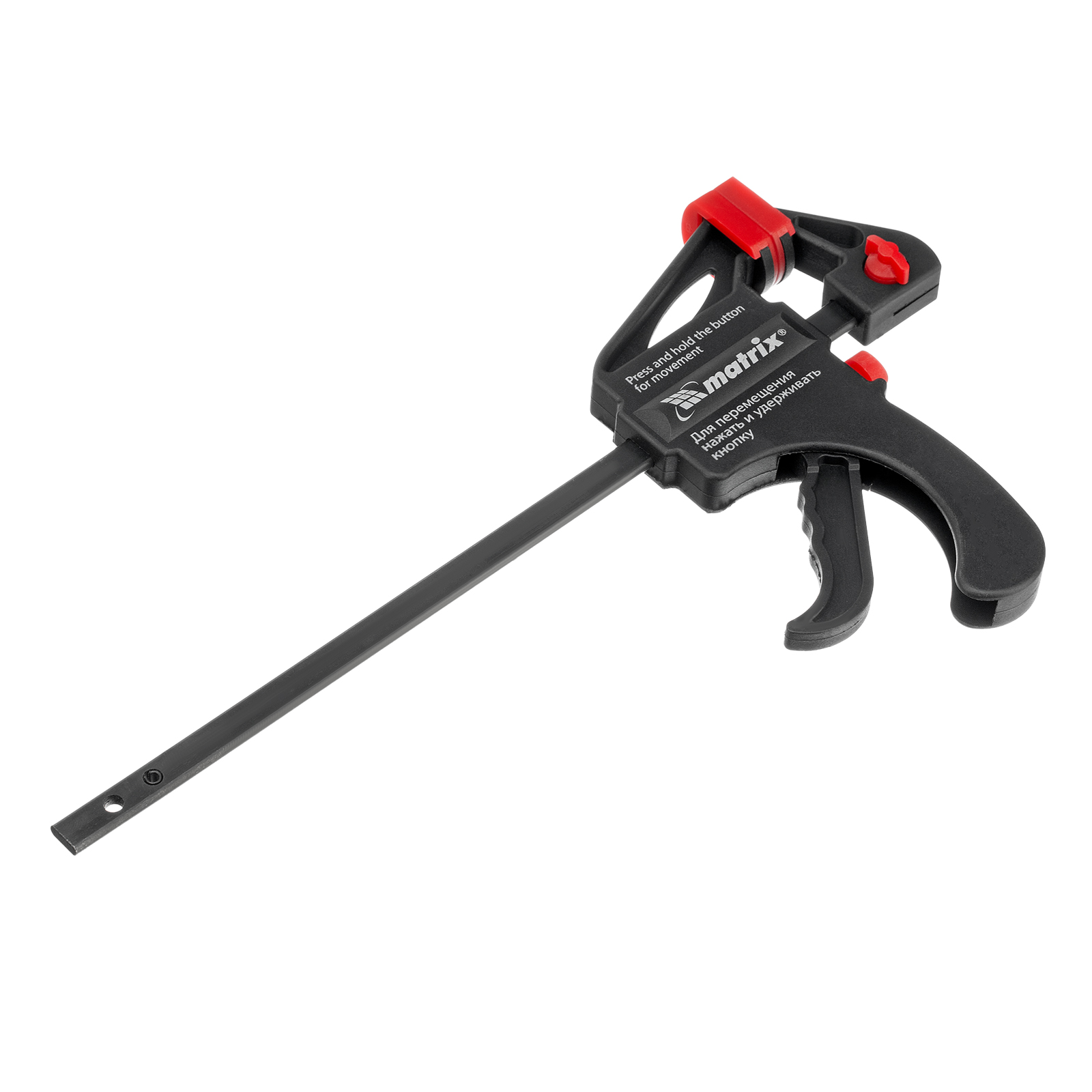 Струбцина универсальная, быстрозажимная, F-образная, 150 х 265 х 45 мм, пластиковый корпус