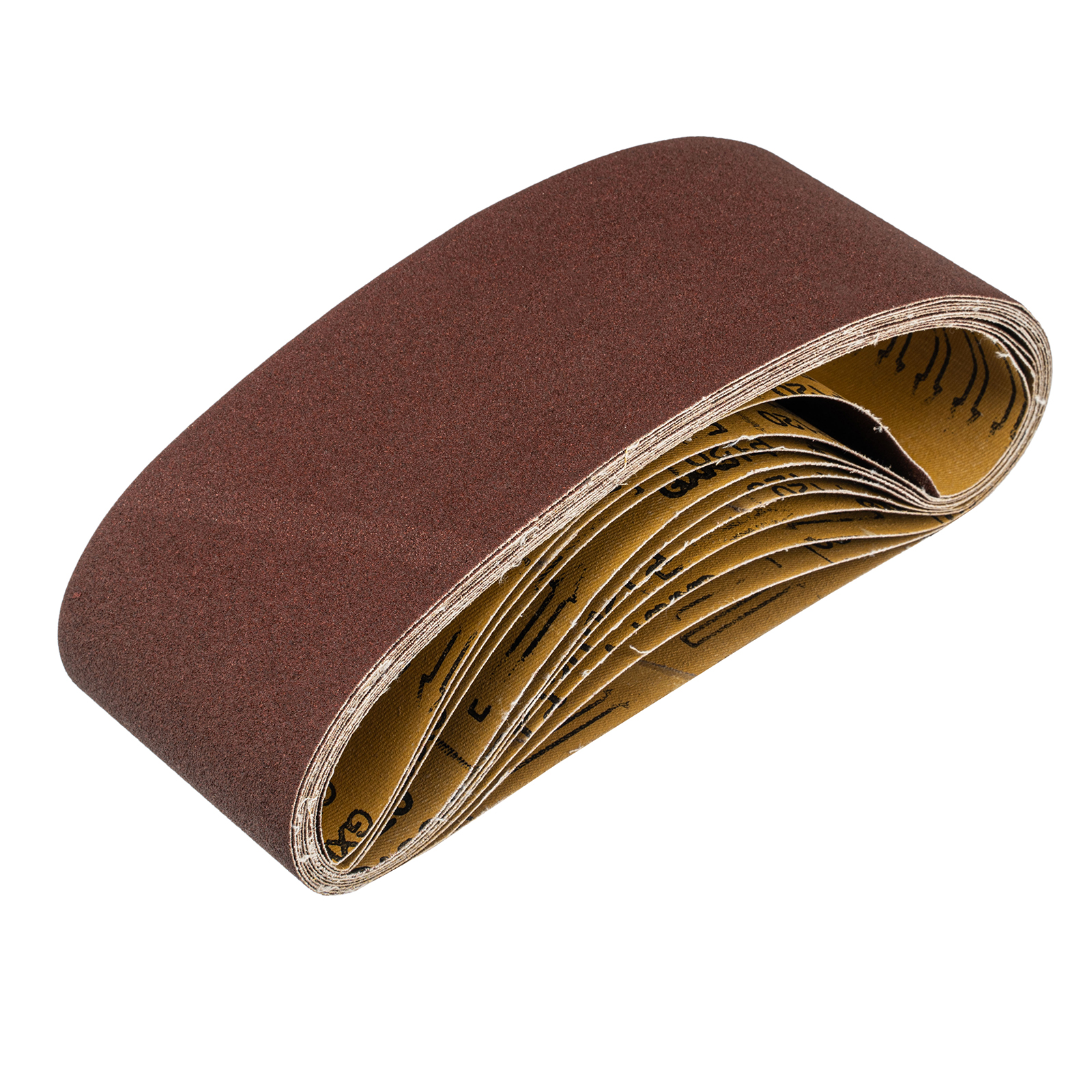 Лента абразивная бесконечная, P 120, 100 х 610 мм, 10 шт.