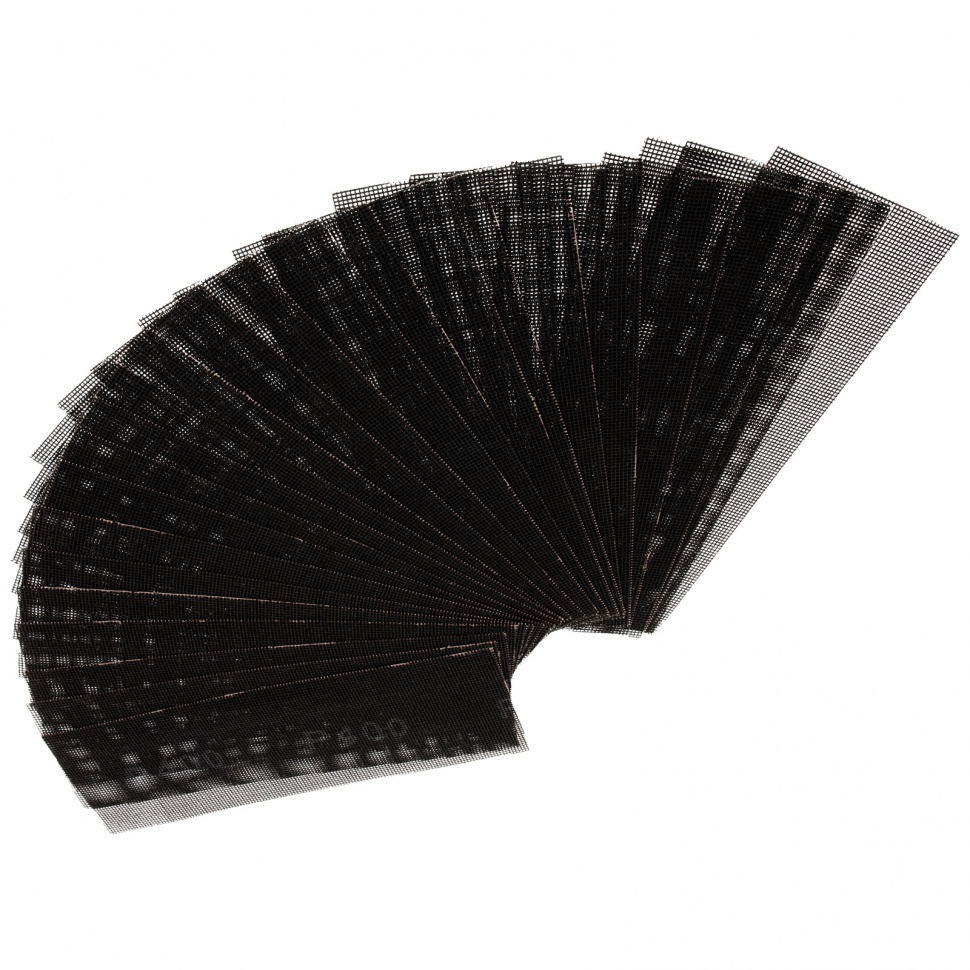 Сетка абразивная, P 400, 106 х 280 мм, 25 шт.