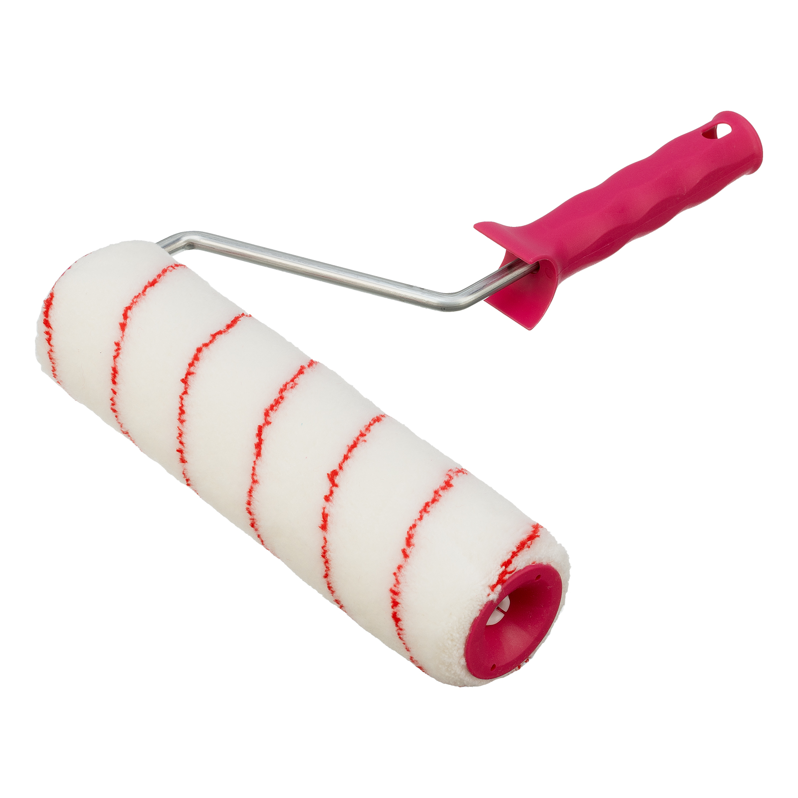 Валик в сборе НЕЙЛОН, 250 мм, ворс 9 мм, D 48 мм, D ручки 8 мм