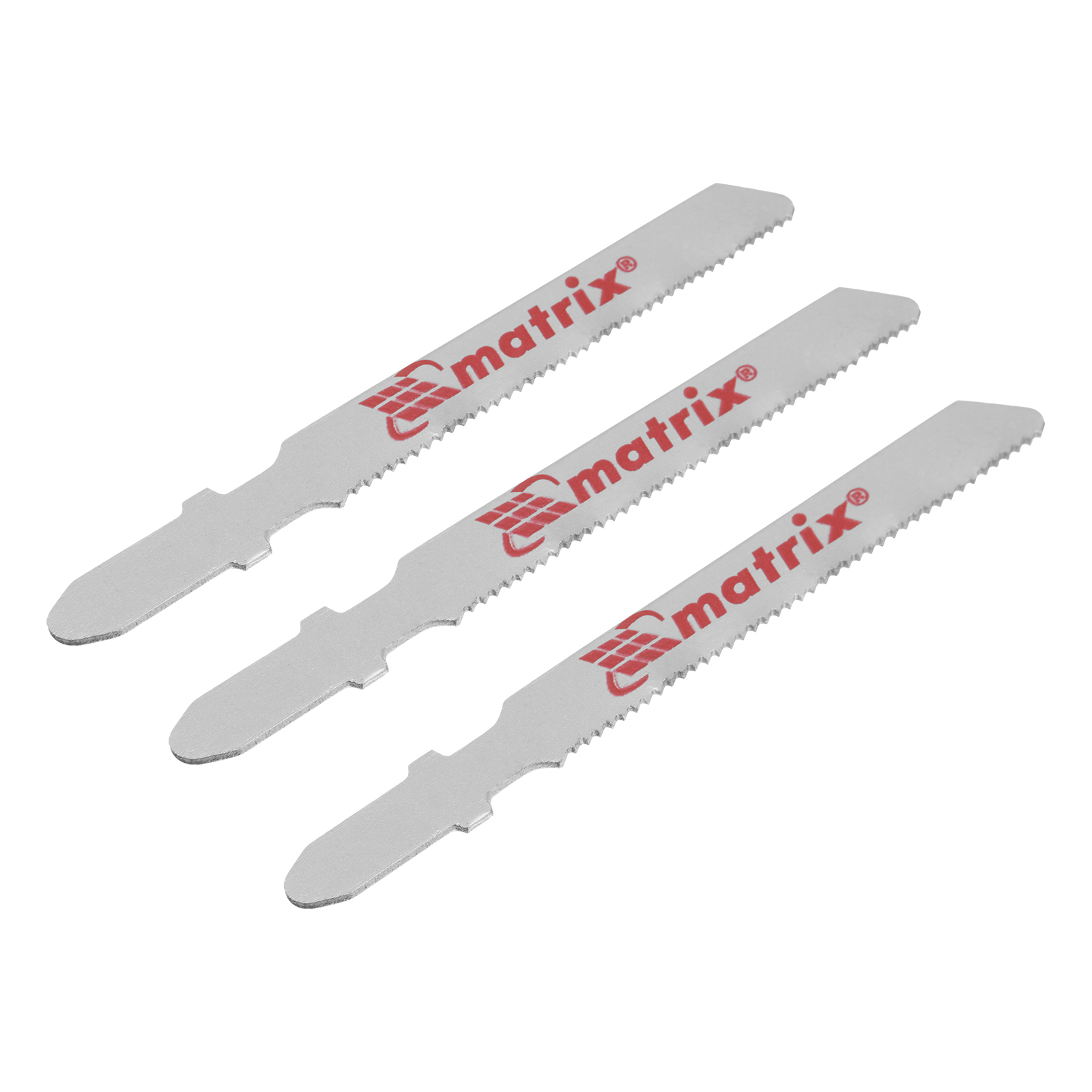 Полотна для электролобзика по дереву, 3 шт., 50 х 1,2мм, HCS, EU- хвостовик