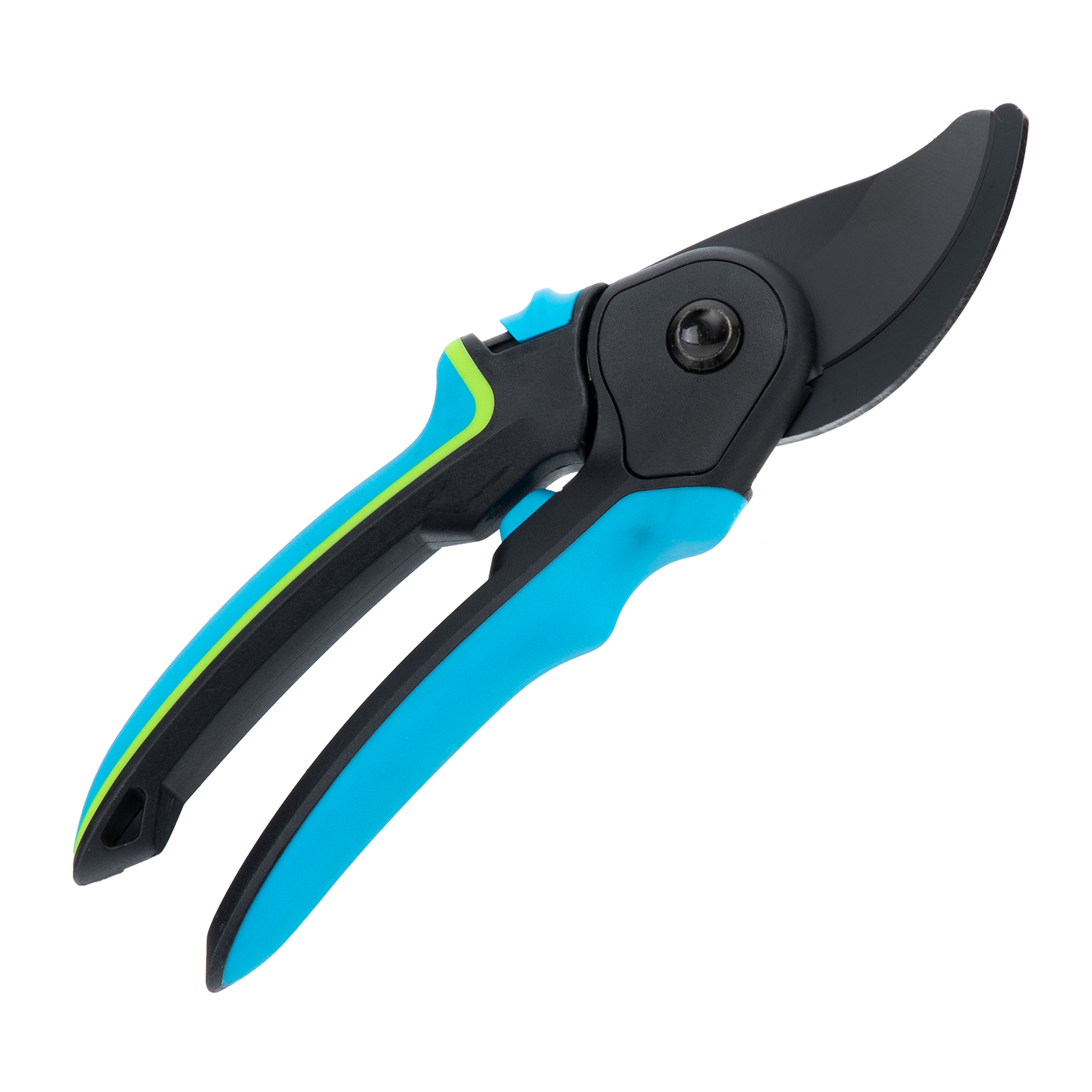 Секатор прямого реза, 225 мм, регулировка захвата, трехкомпонентные рукоятки, LUXE