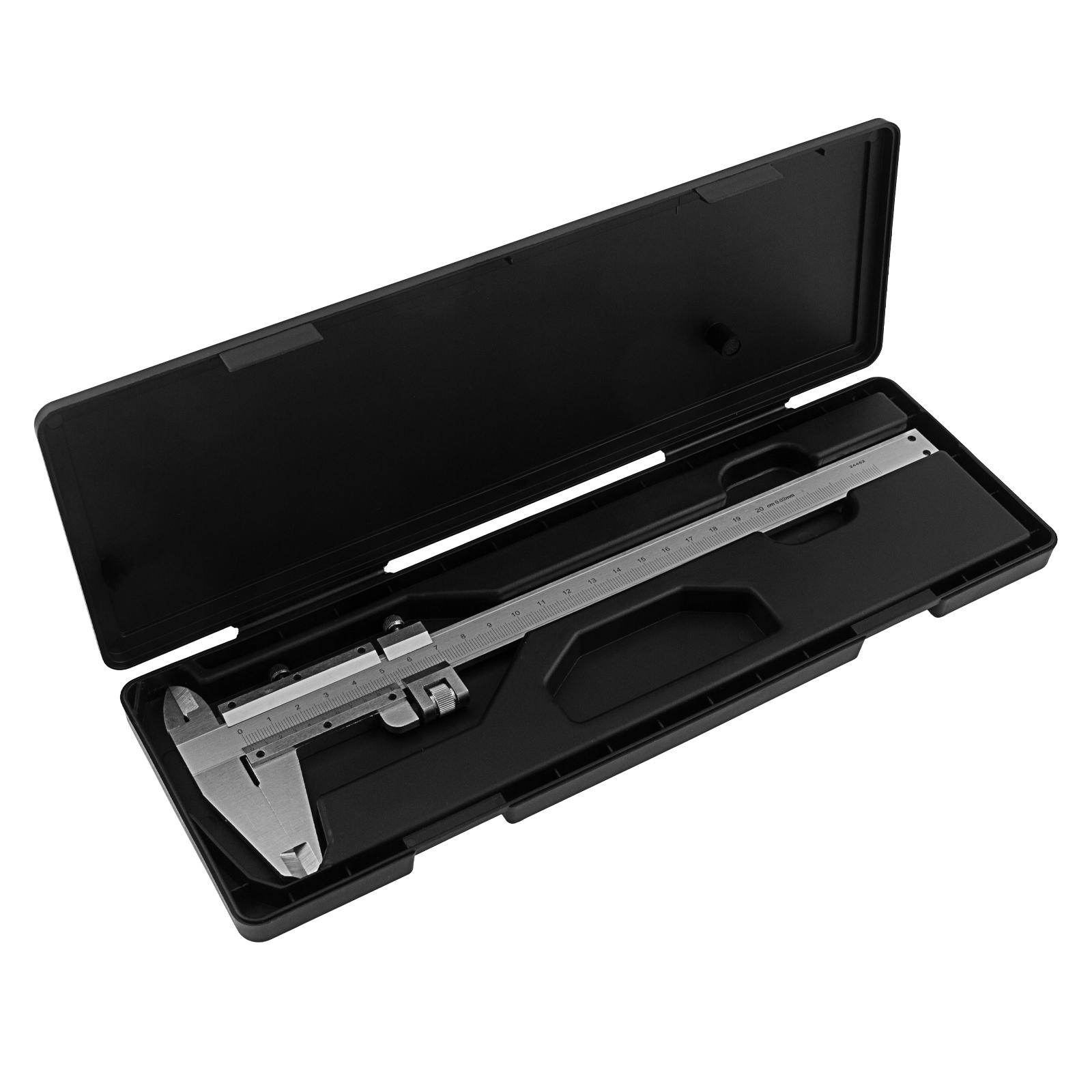 Штангенциркуль, 200 мм, цена деления 0,02 мм, металлический, с глубиномером