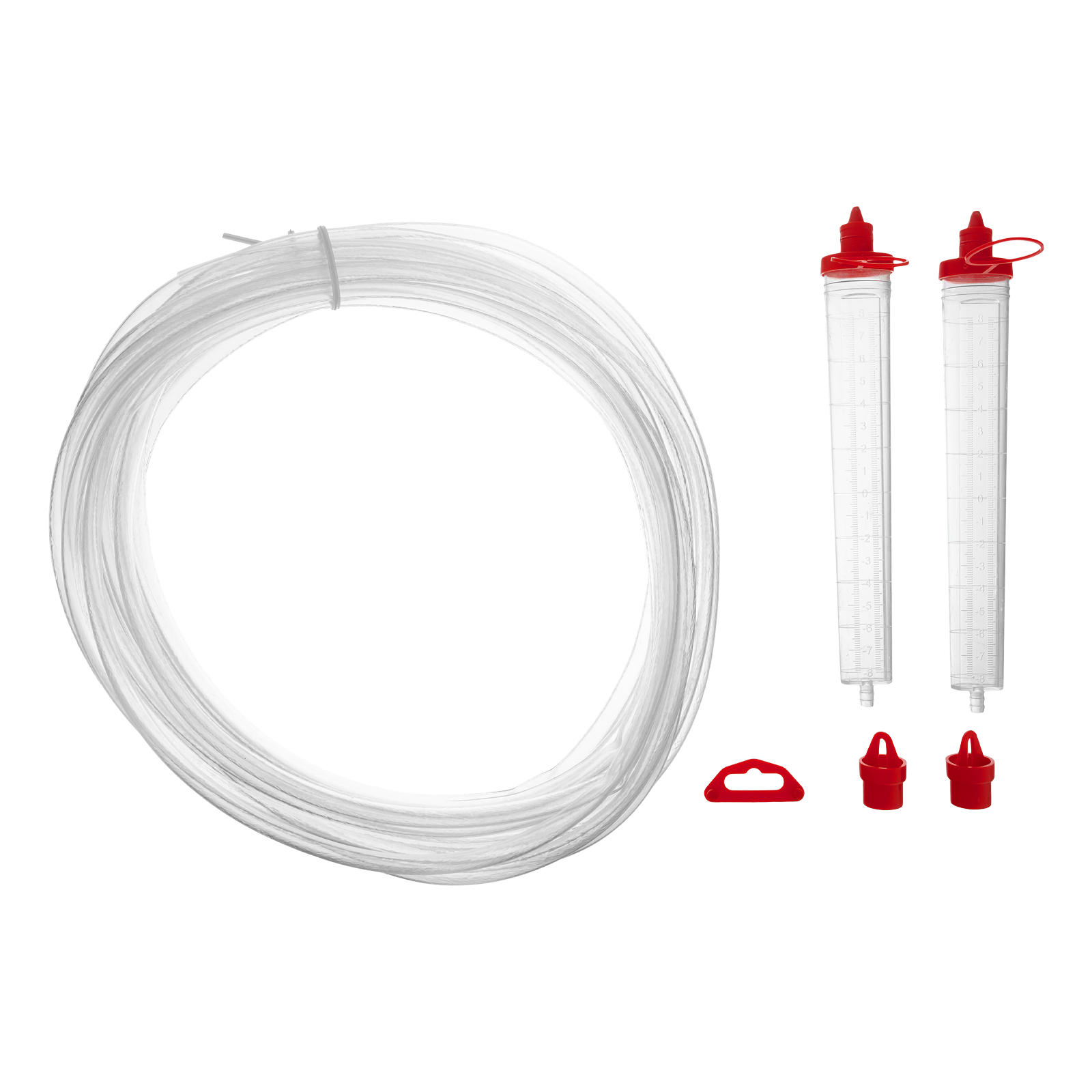 Гидроуровень,удлиненная колба, рельефная градуировка, 10м