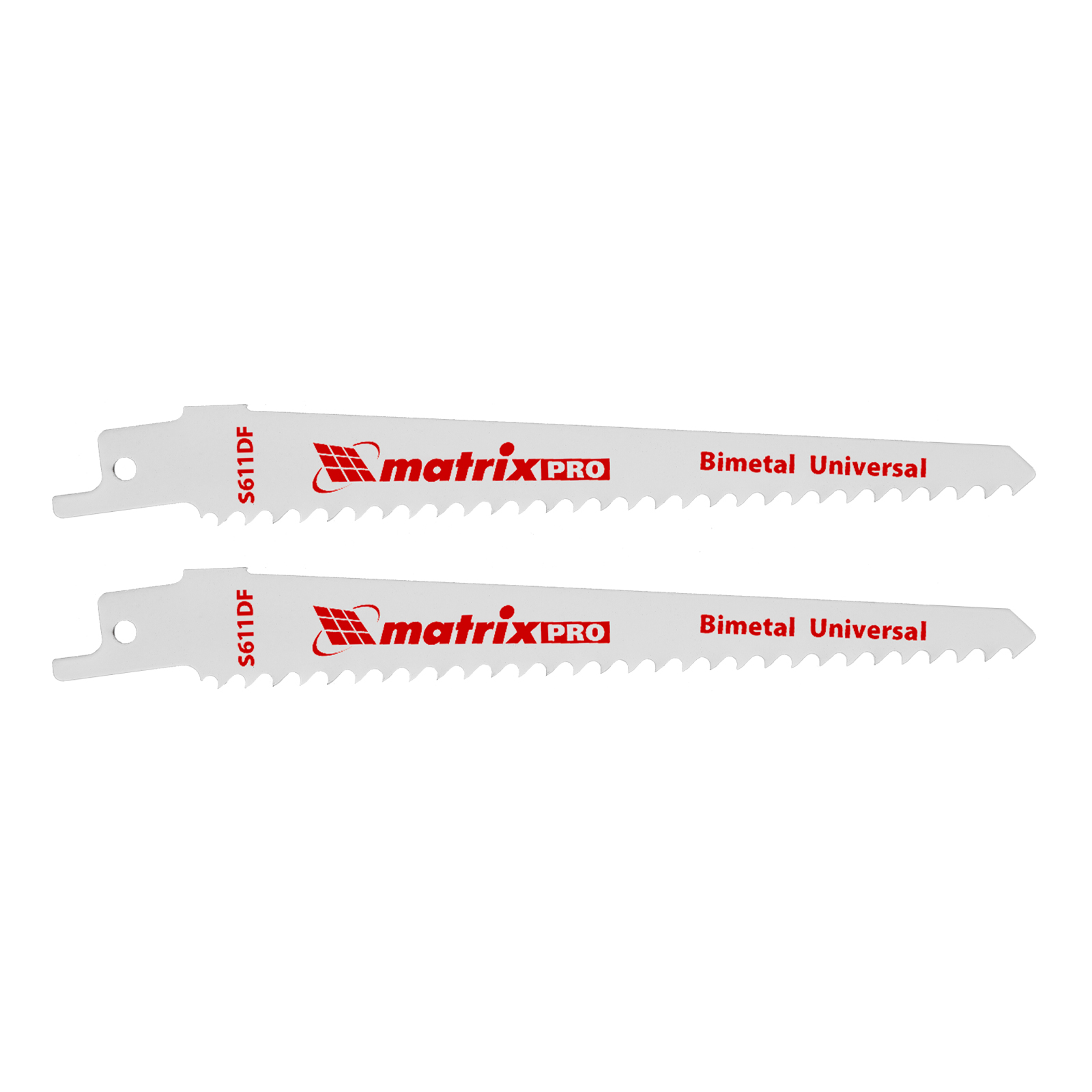 Полотна универсальные для сабельной пилы S611DF 125 / 4,3 мм, Bimetal, 2 шт., PRO