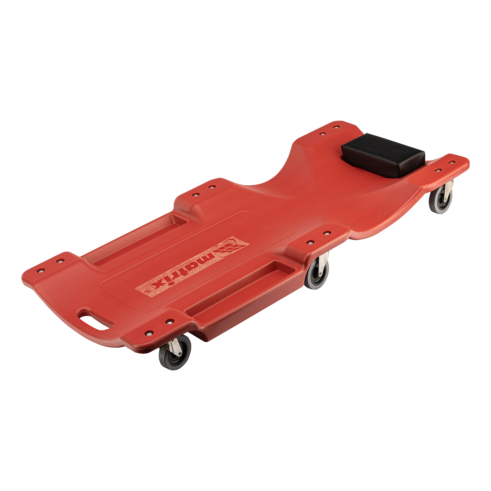 Лежак ремонтный на 6-ти колесах, 1000 х 475 х 128 мм, пластиковый