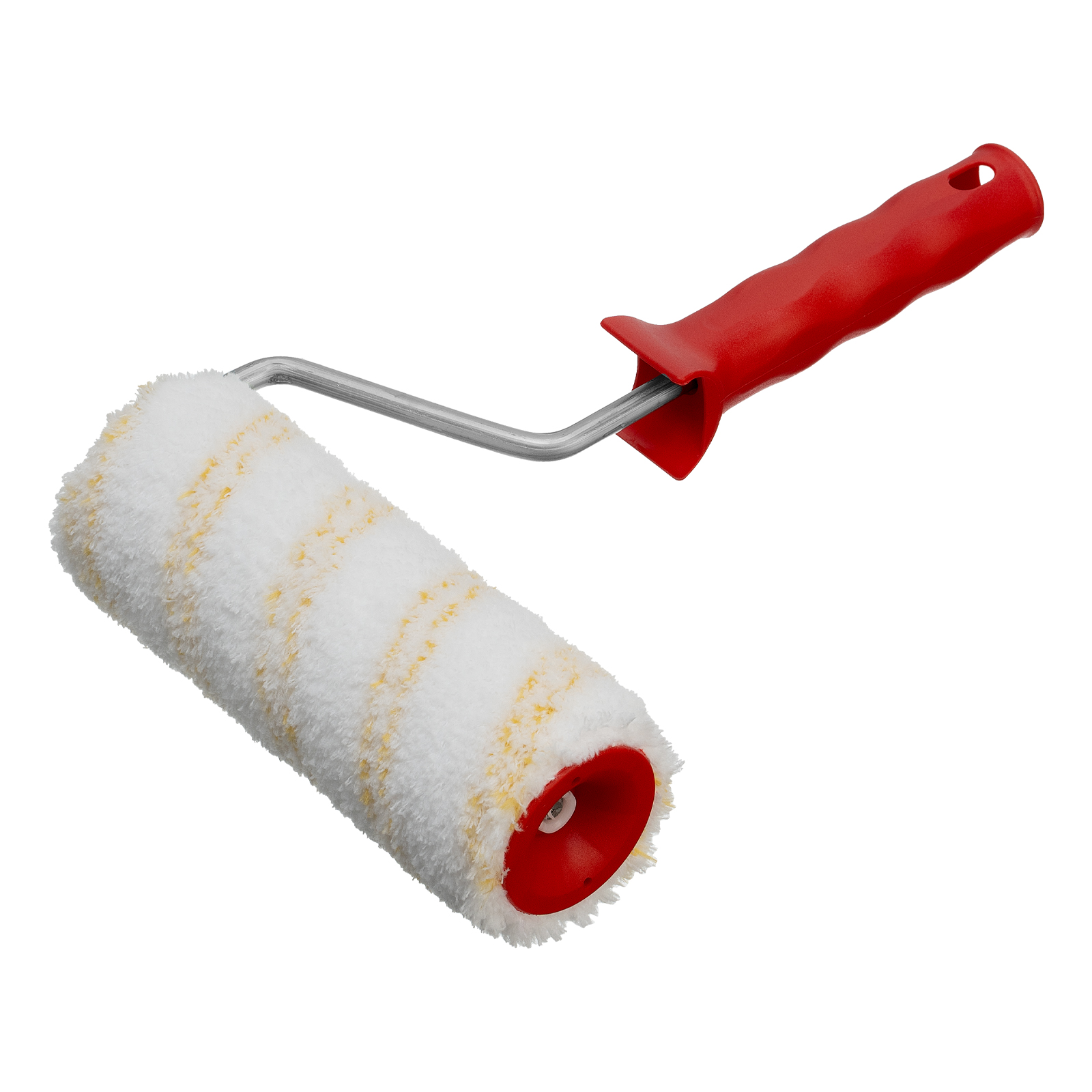 Валик в сборе МИКРОФИБРА, 180 мм, ворс 12 мм, D 48 мм, D ручки 8 мм