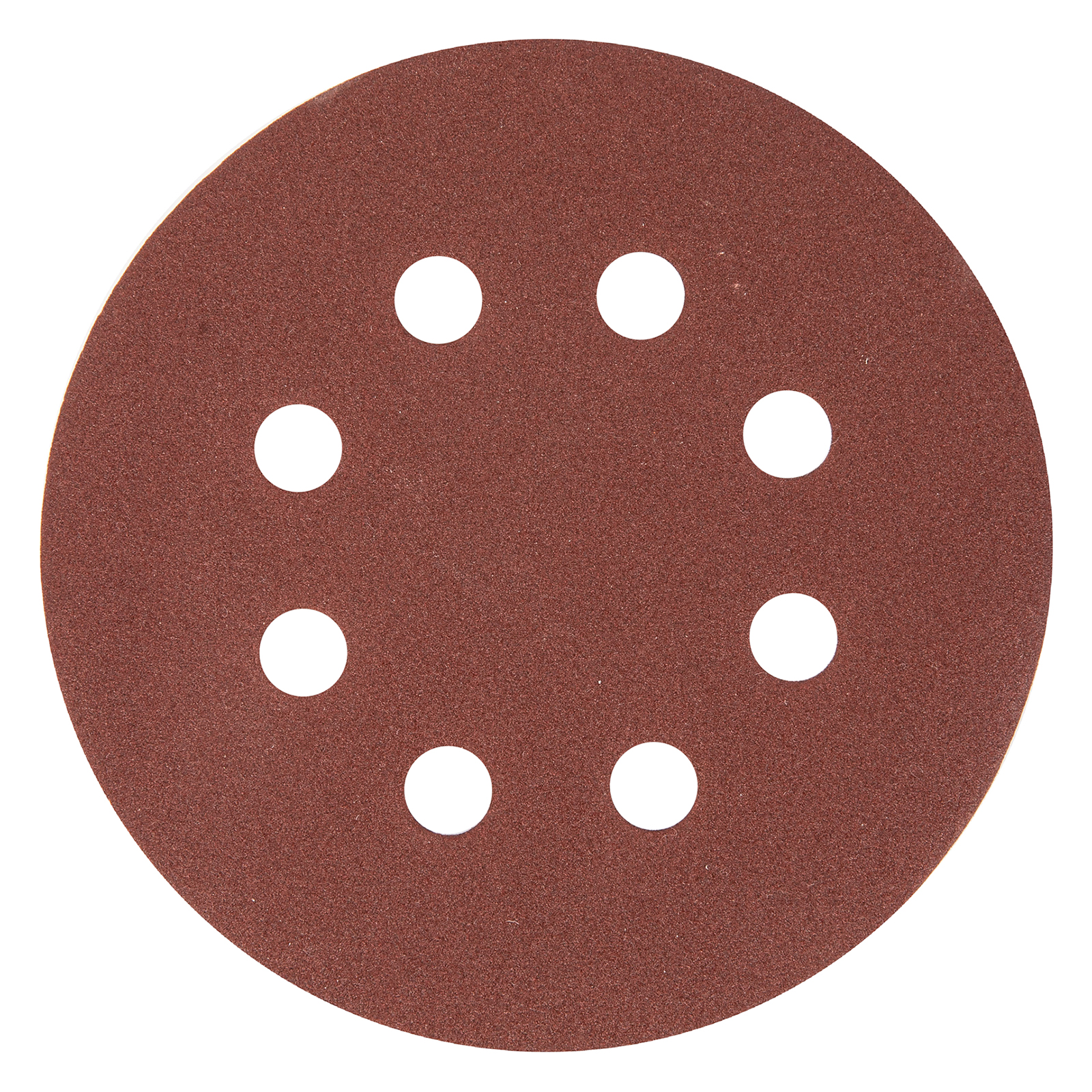 Круг абразивный на ворсовой подложке под 'липучку', перфорированный, P 180, 125 мм, 5 шт.