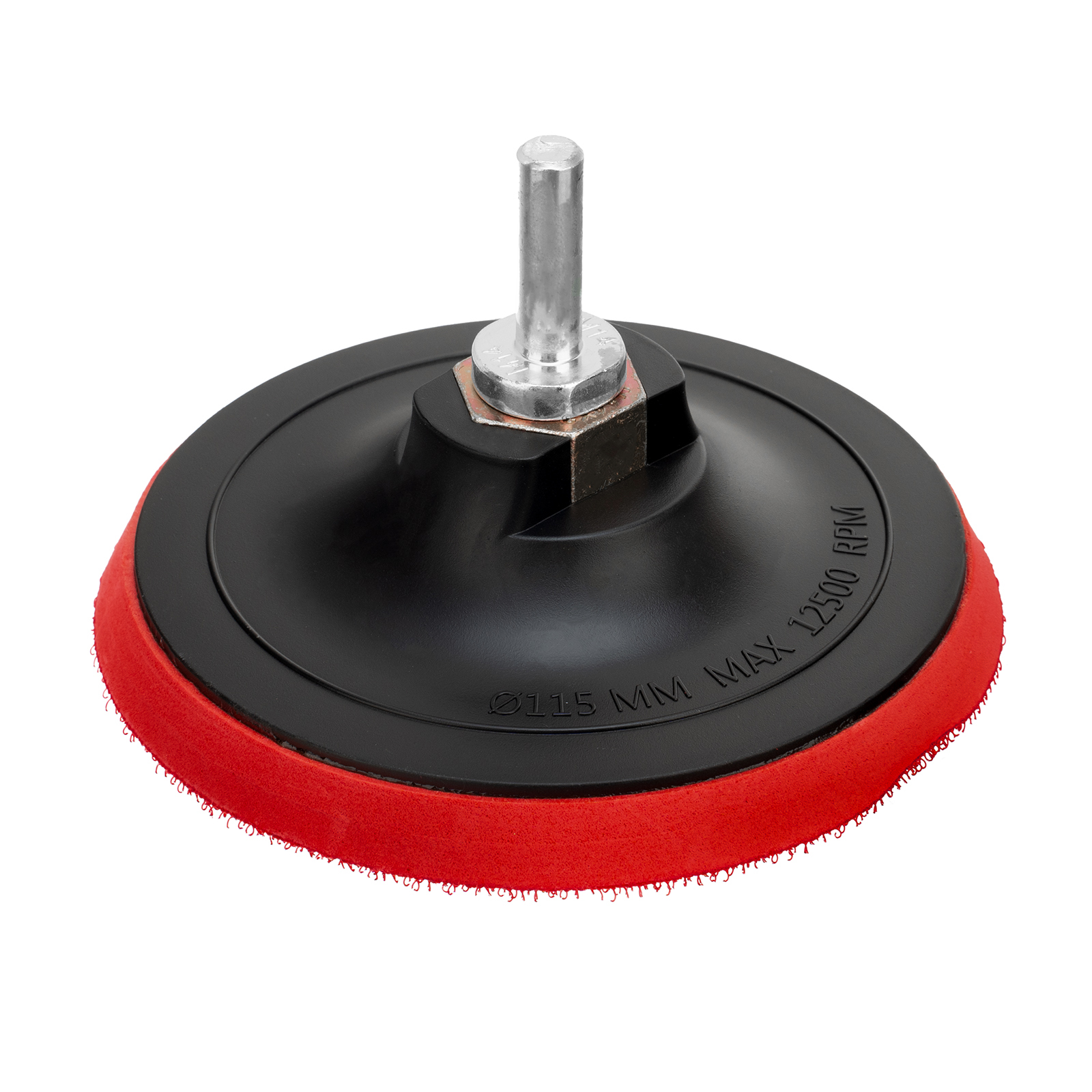 Насадка для дрели и УШМ с липучкой, 115 мм