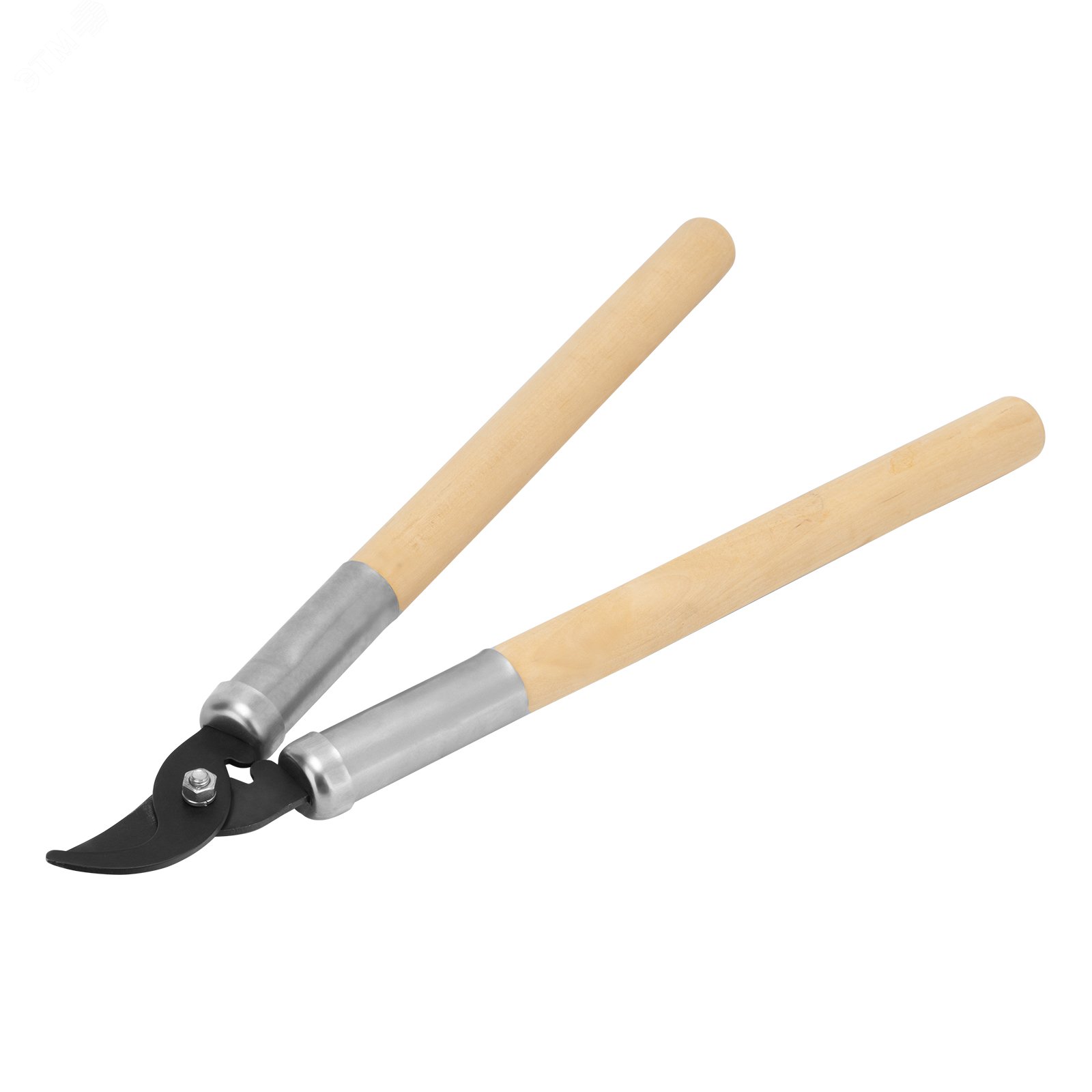 Изображение товара Сучкорез прямого реза 500 мм с деревянными рукоятками Горизонт