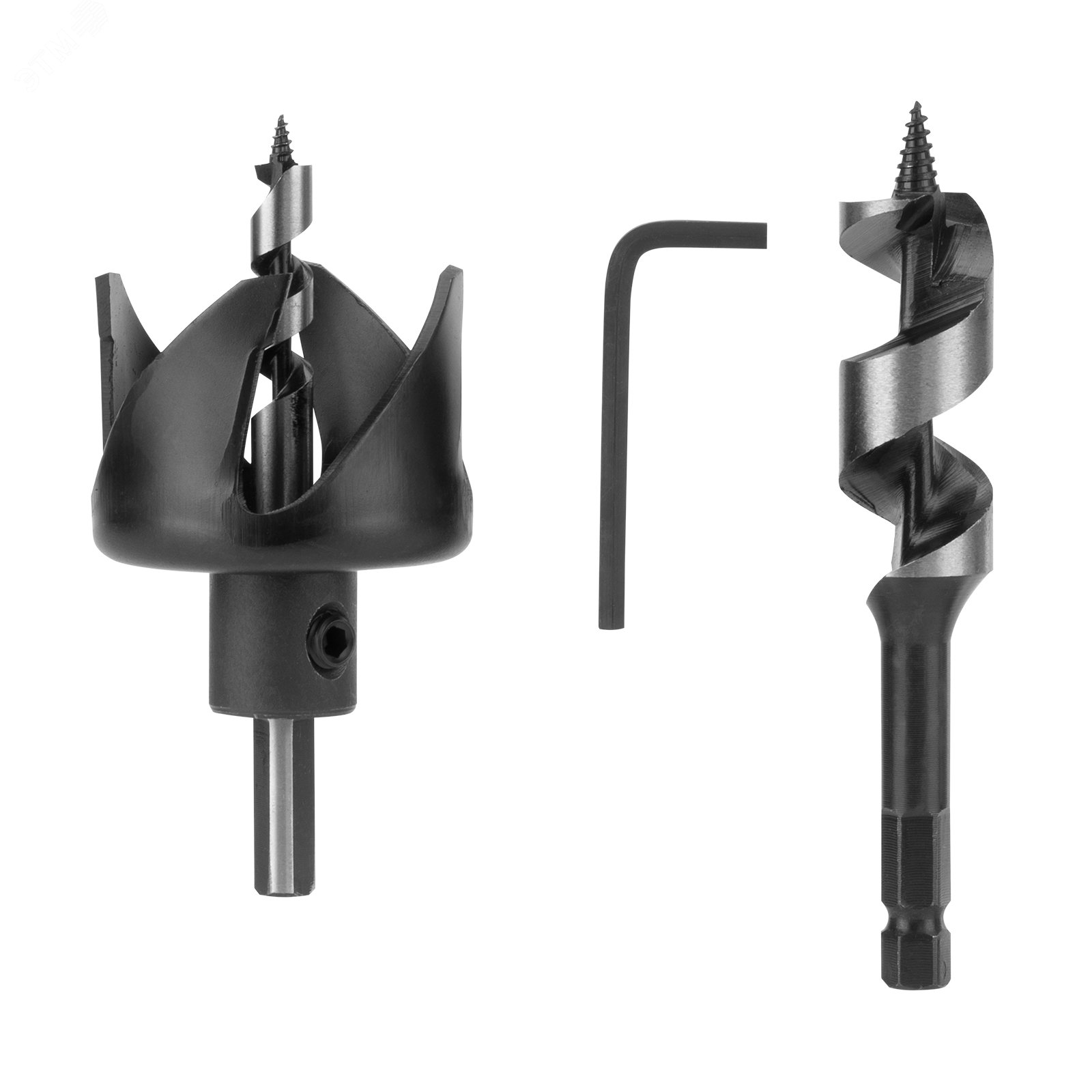 Изображение товара Набор для установки врезных замков 22 мм 54 мм Matrix 70492 для монтажа дверей