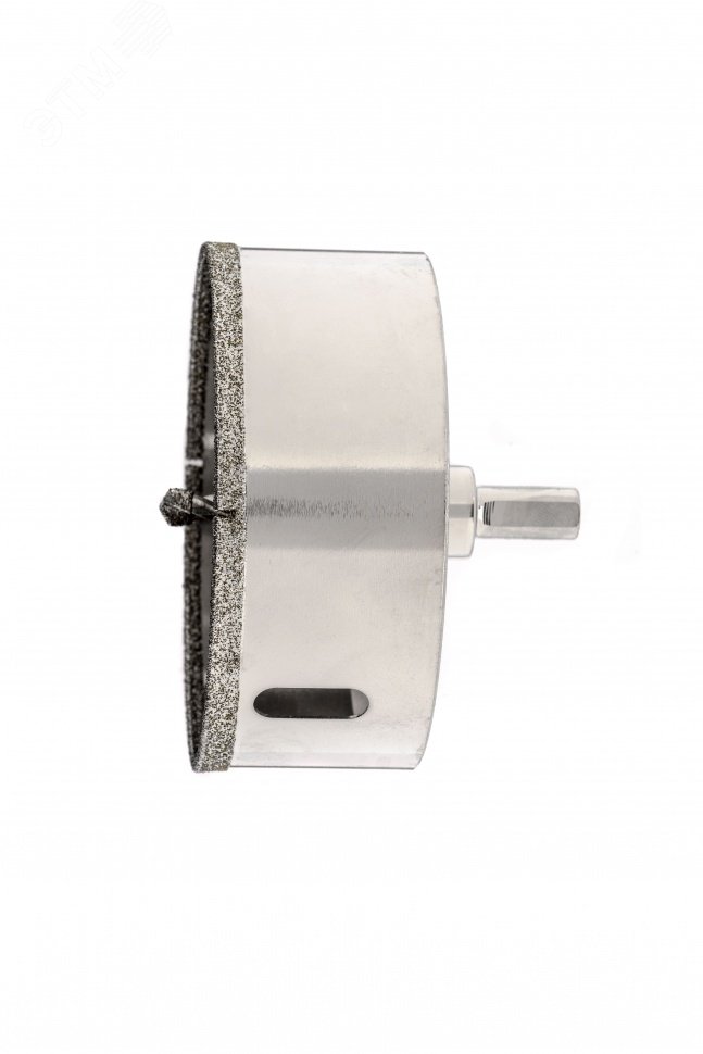 Изображение товара Сверло алмазное по керамограниту, 110 х 67 мм, 3-гранный хвостовик (шт)