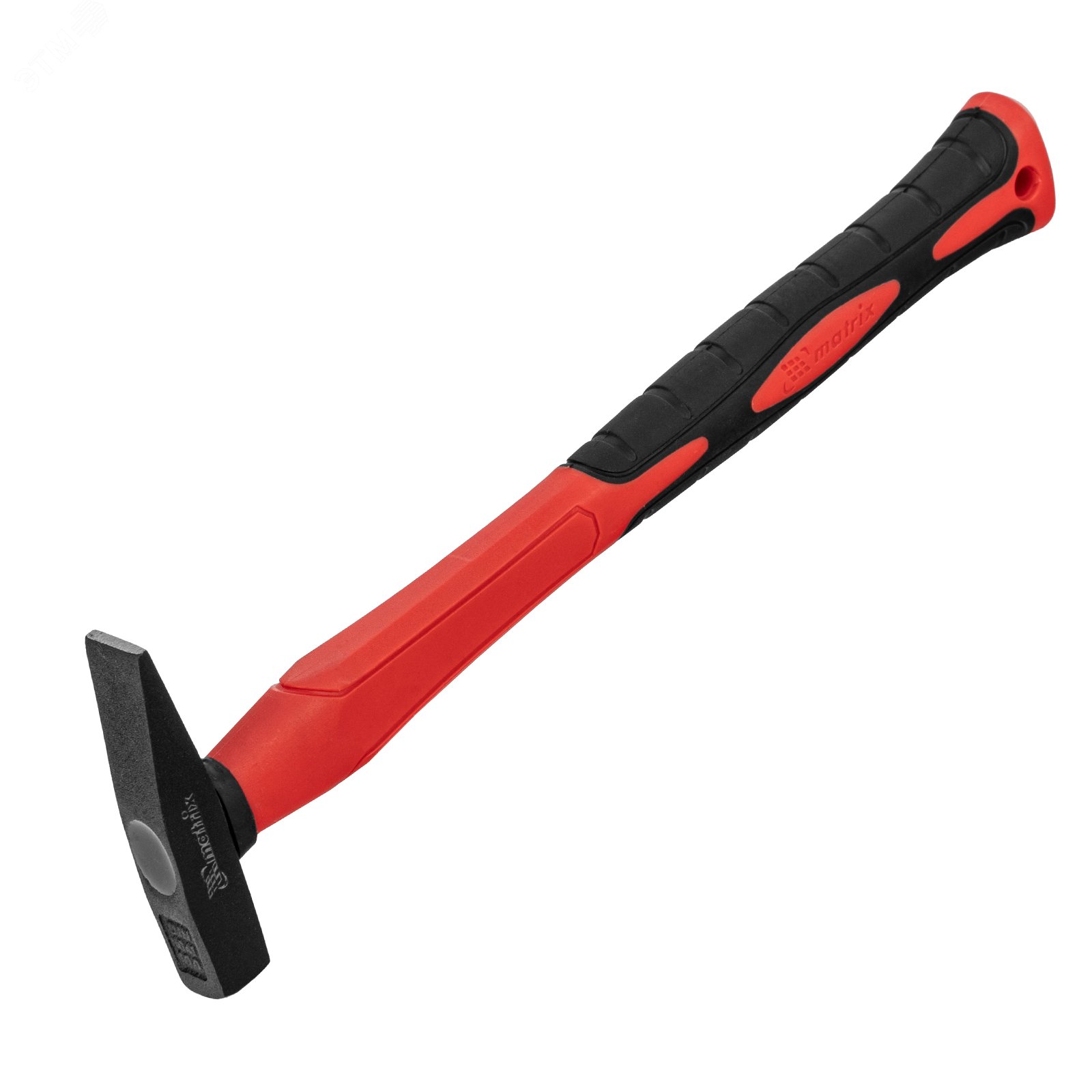 Изображение товара Молоток слесарный''optimal'',100 г,фибергласовая обрезиненная рукоятка,квадратный боек (шт)